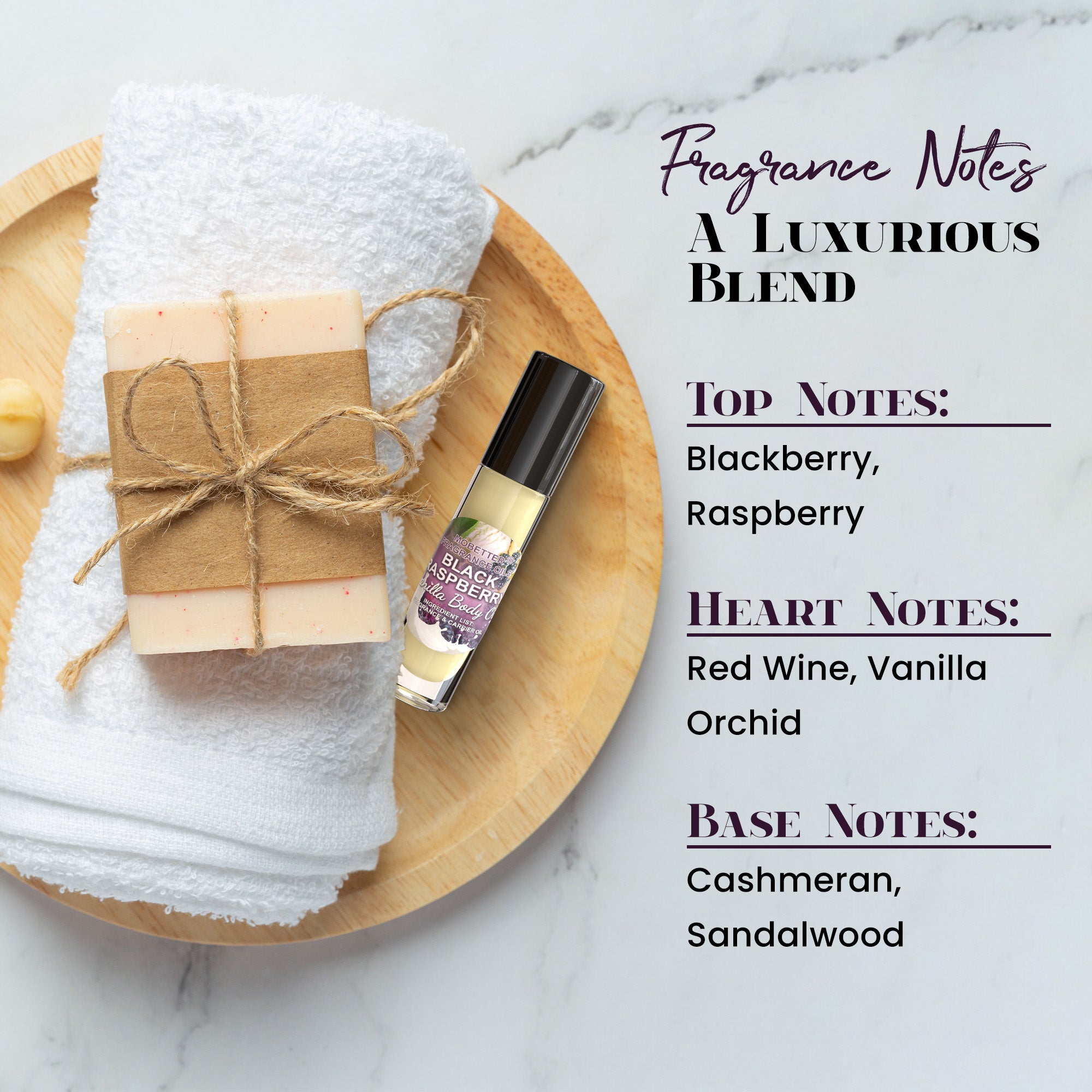 Image of Black Raspberry Vanilla Perfume Body Oil