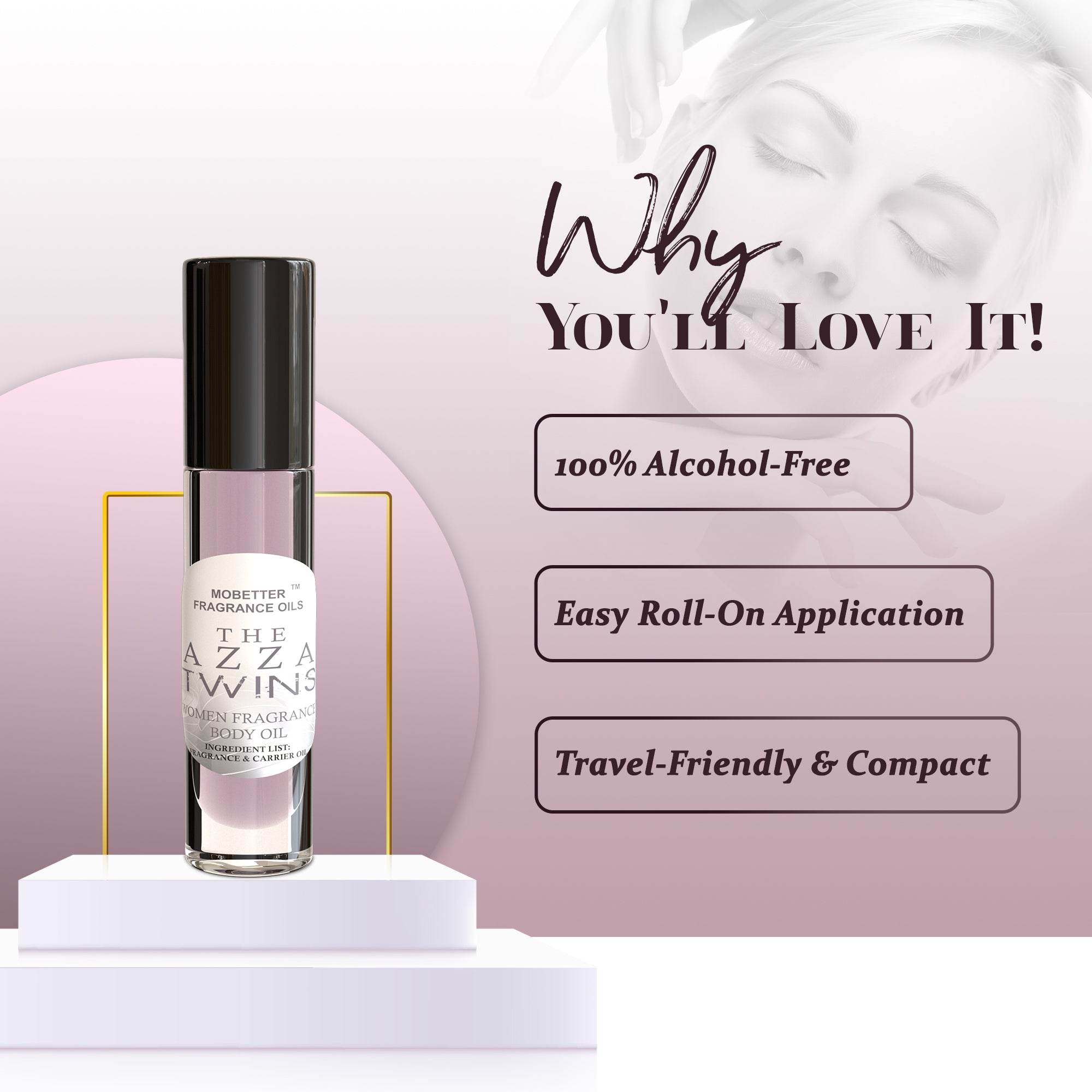 Image of The Azza Twins Perfume Body Oil