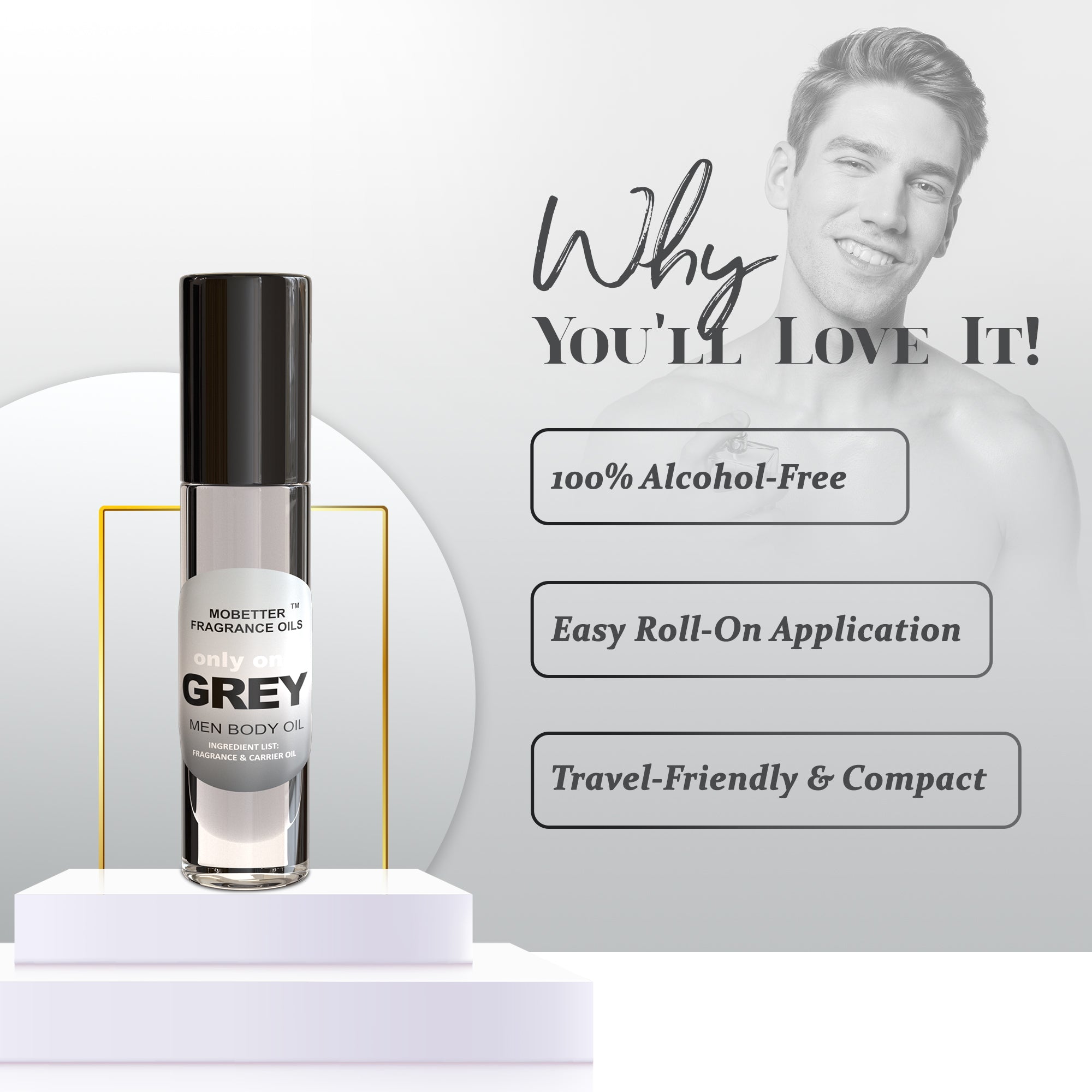 Image of Only One Grey Perfume Body Oil