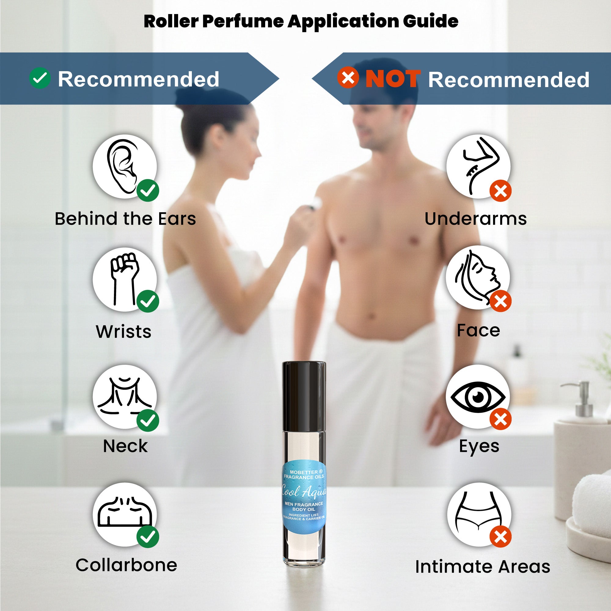 Image of Cool Aqua Perfume Body Oil