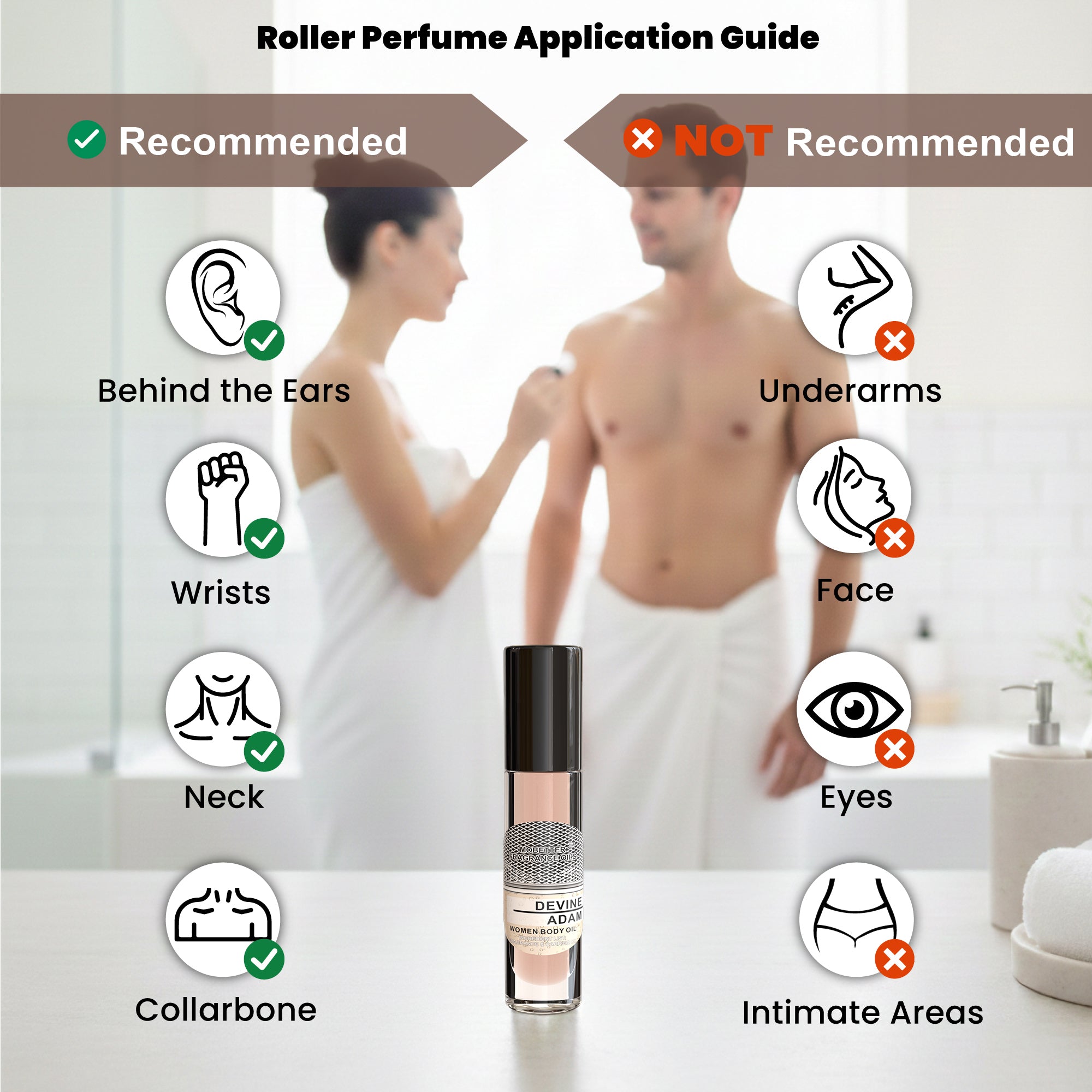 Image of Devine Adam Perfume Body Oil