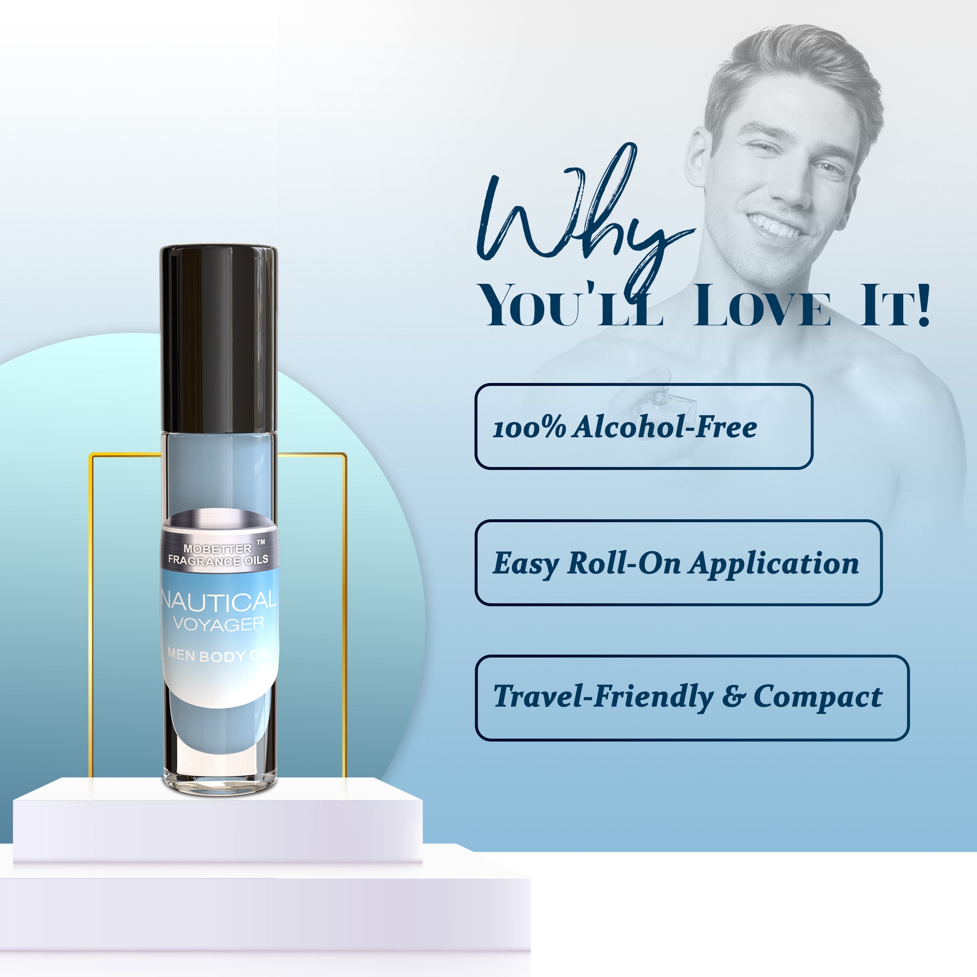 Image of Nautical Voyager Perfume Body Oil