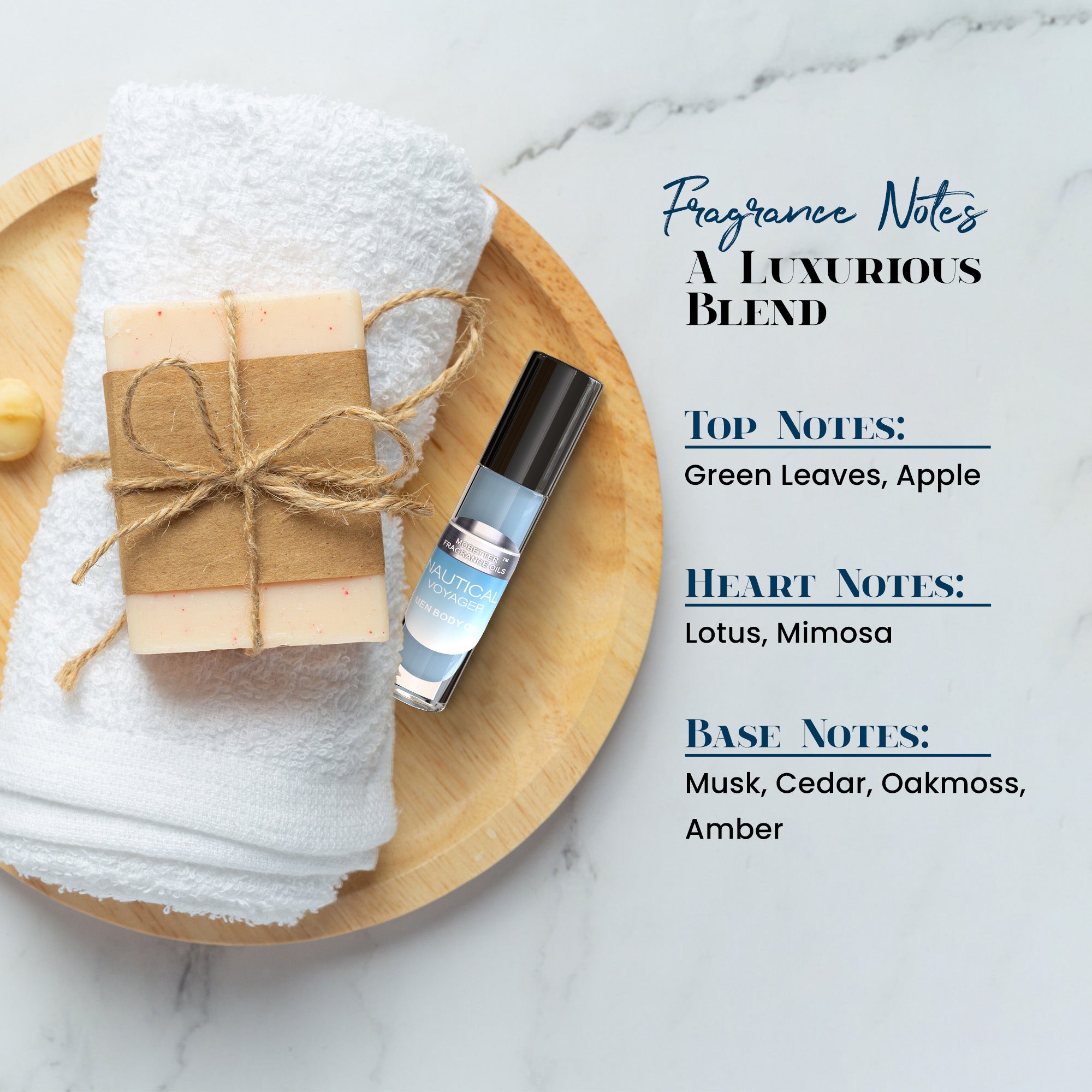 Image of Nautical Voyager Perfume Body Oil