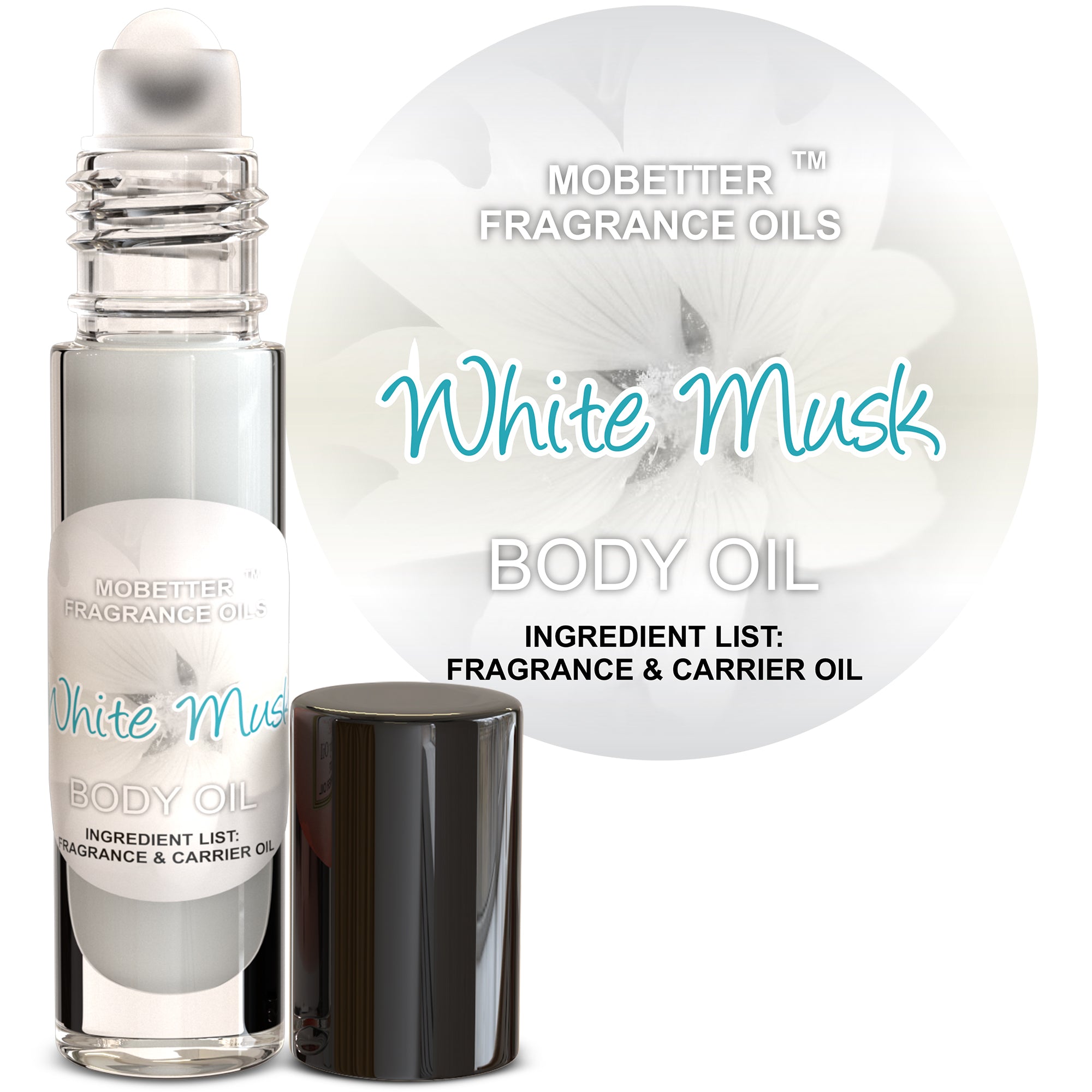 Image of White Musk Perfume Body Oil