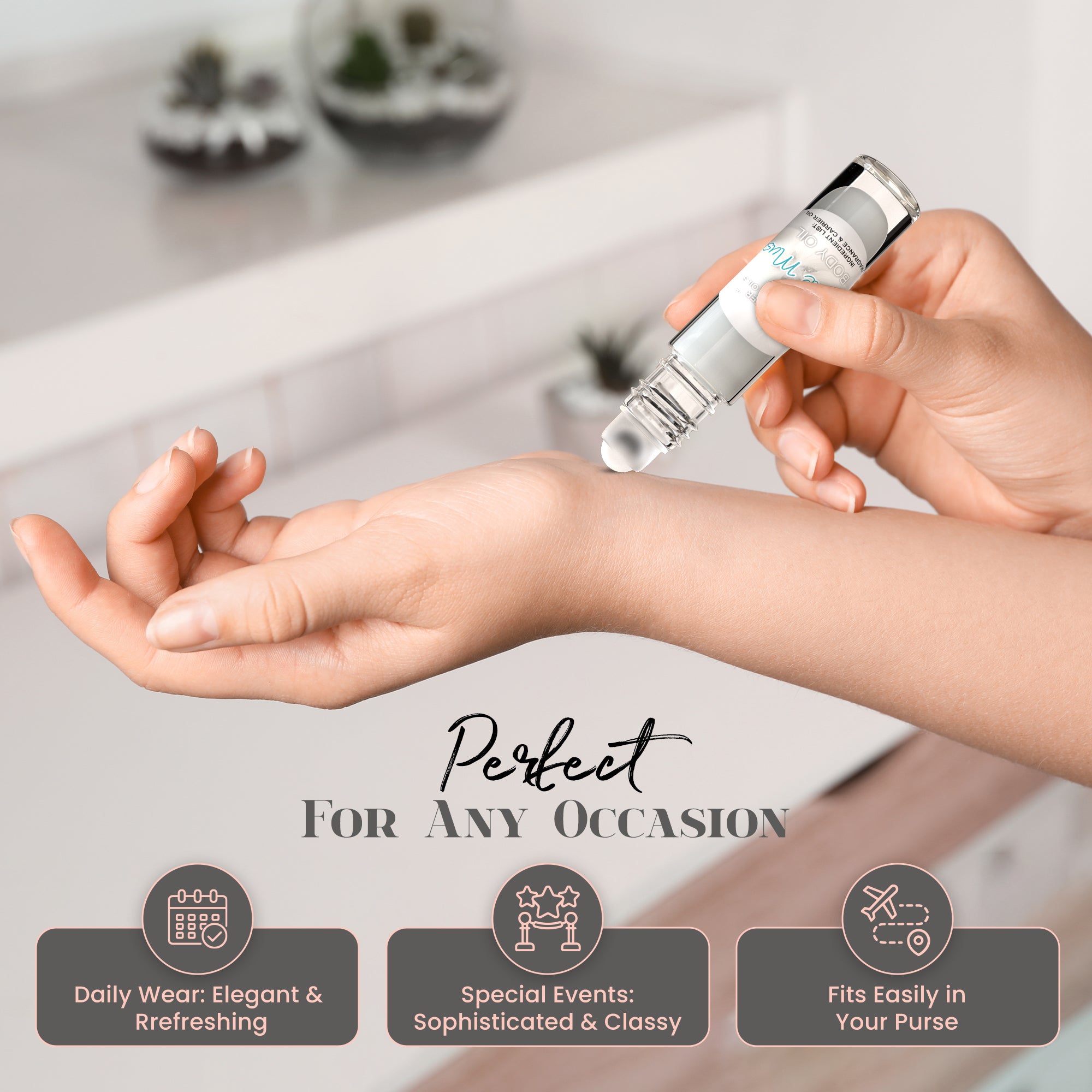 Image of White Musk Perfume Body Oil