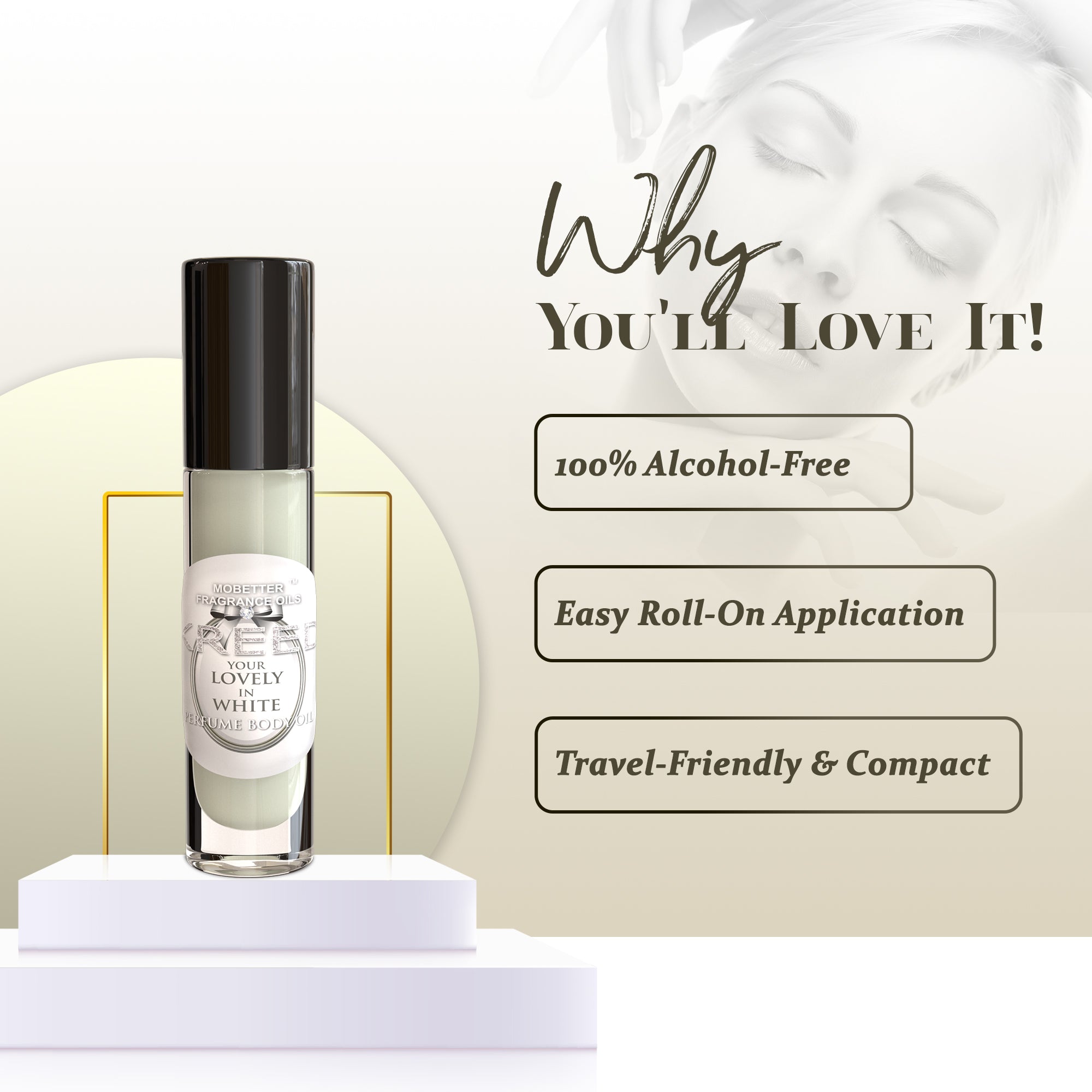 Image of Kreed Your Lovely In White Perfume Body Oil