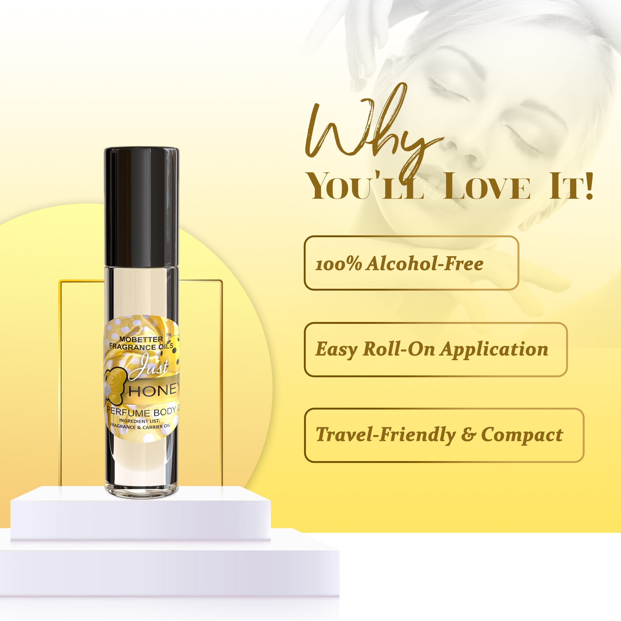 Image of Just Honey Perfume Body Oil