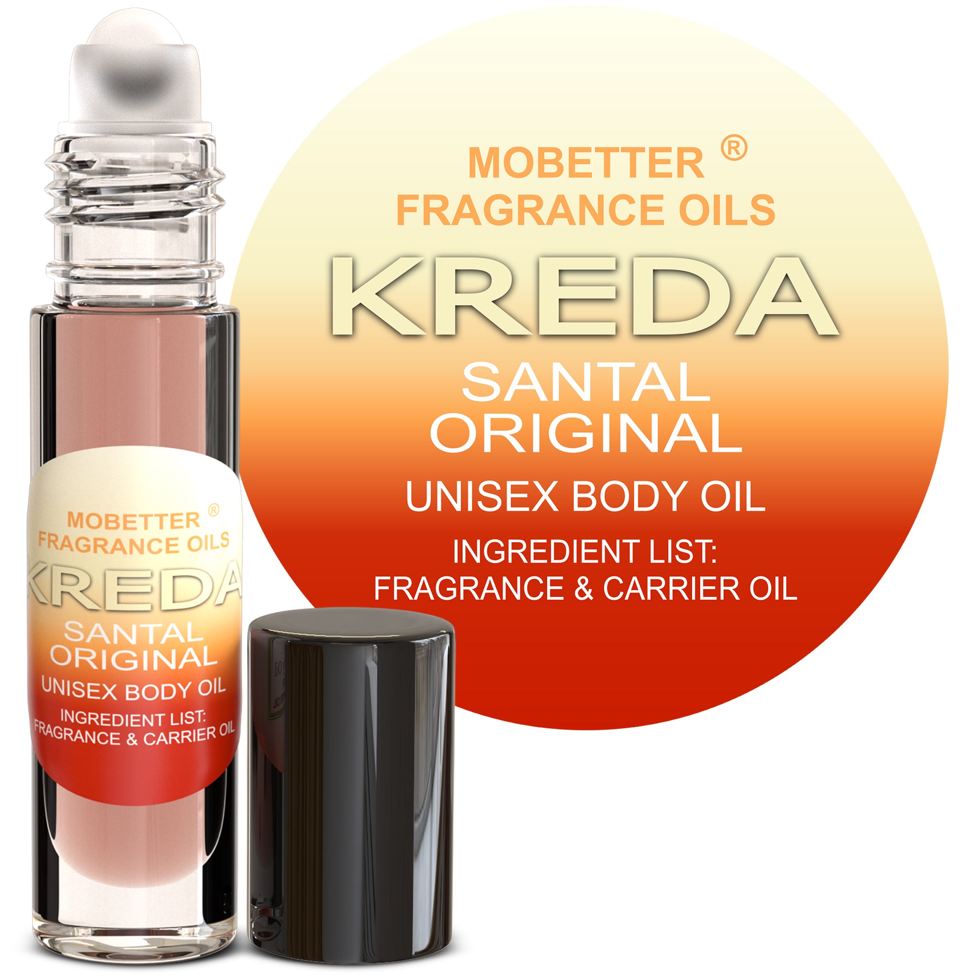 Image of Kreda Santal Original Perfume Body Oil