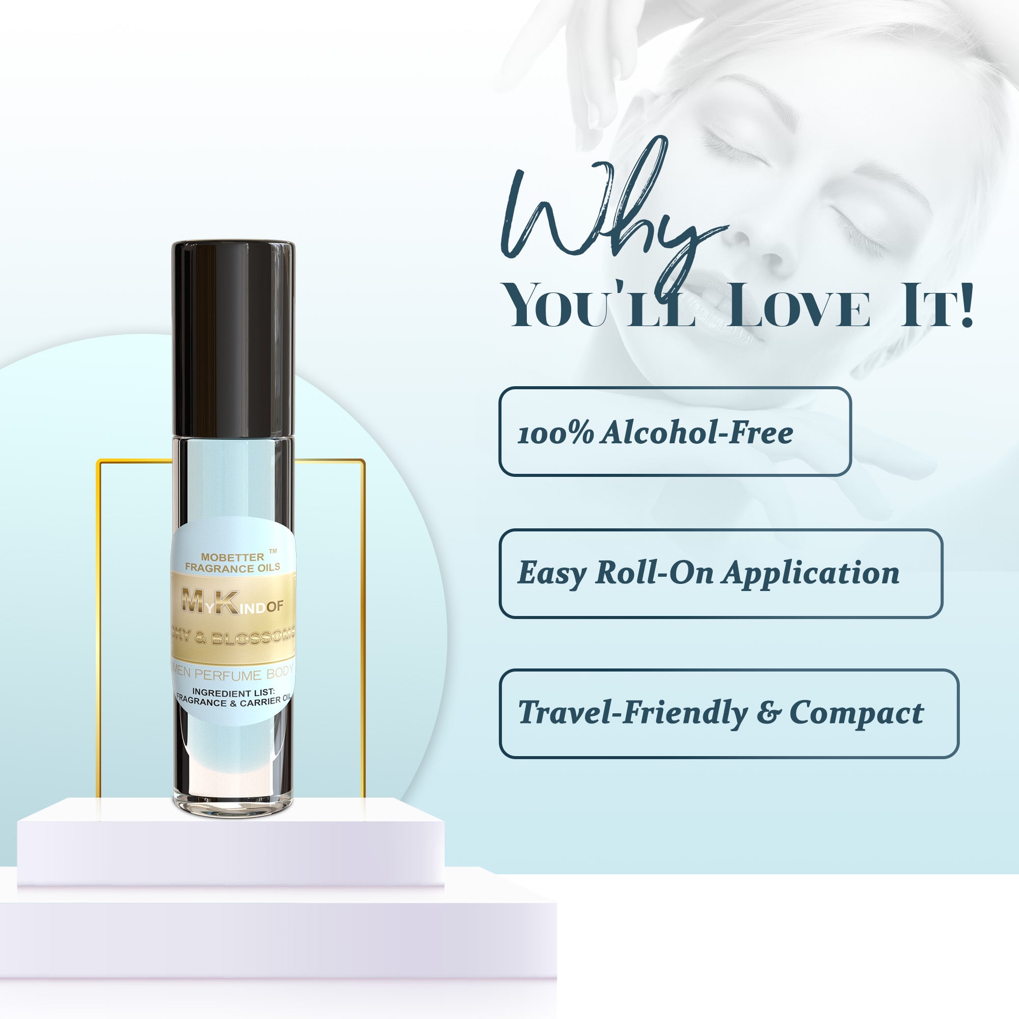 Image of My Kind of Sky & Blossoms Perfume Body Oil
