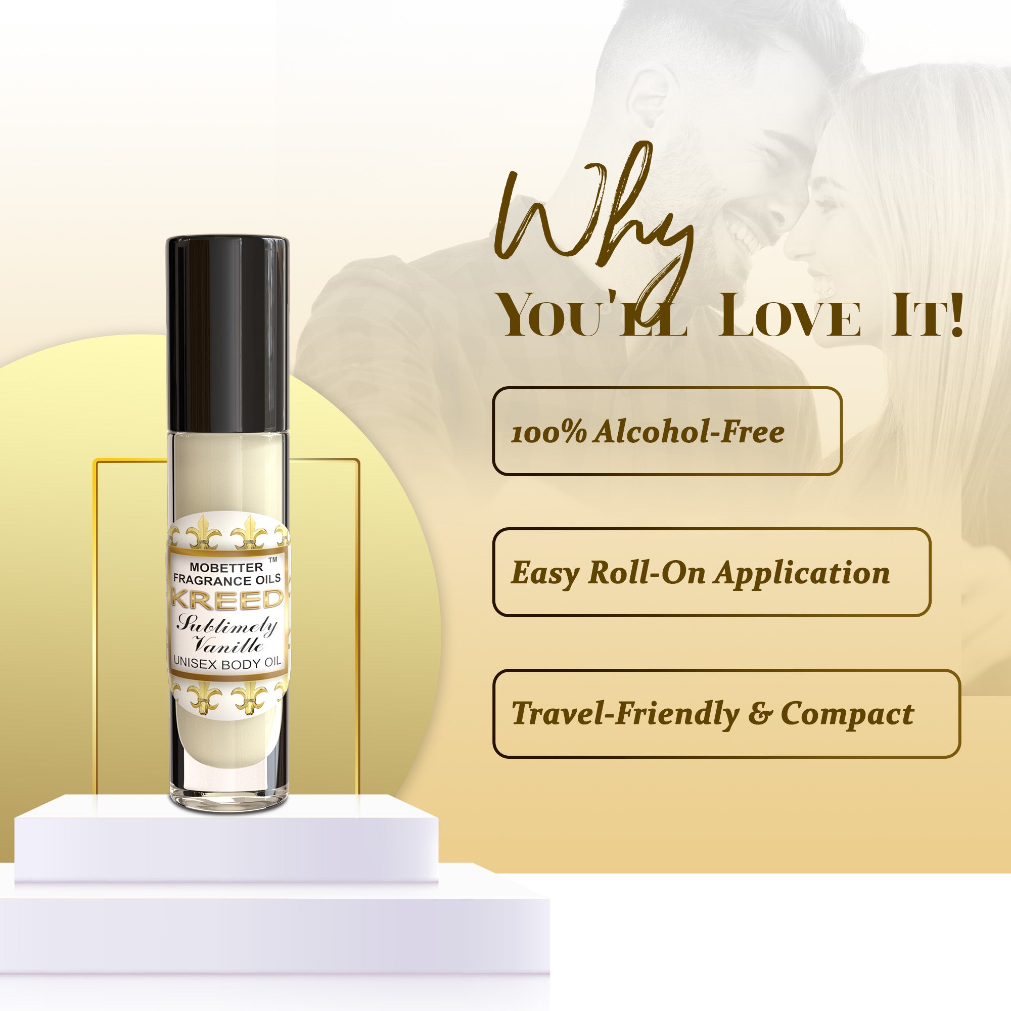 Image of Kreed Sublimely Vanille Perfume Body Oil