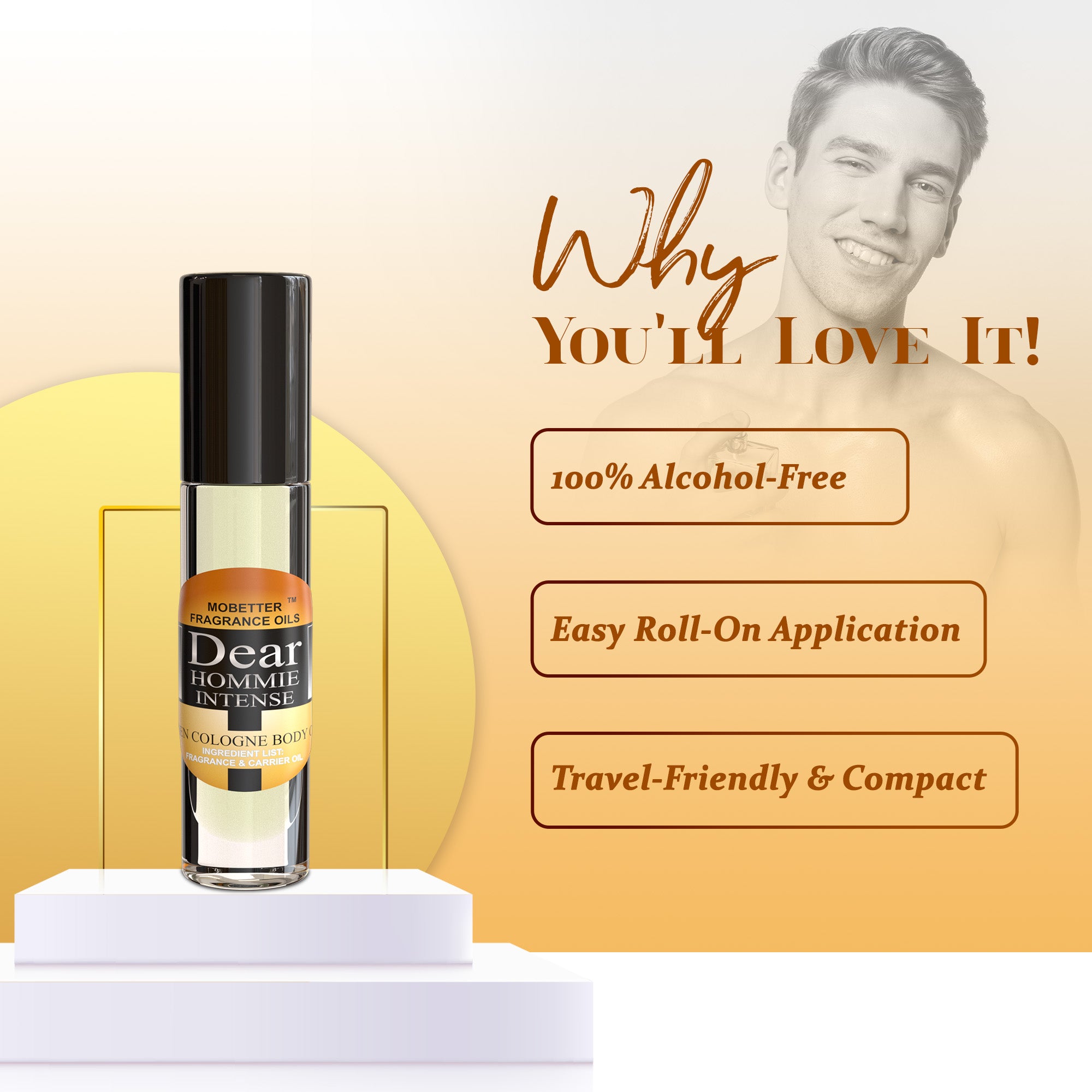 Image of Dear Hommie Intense Perfume Body Oil