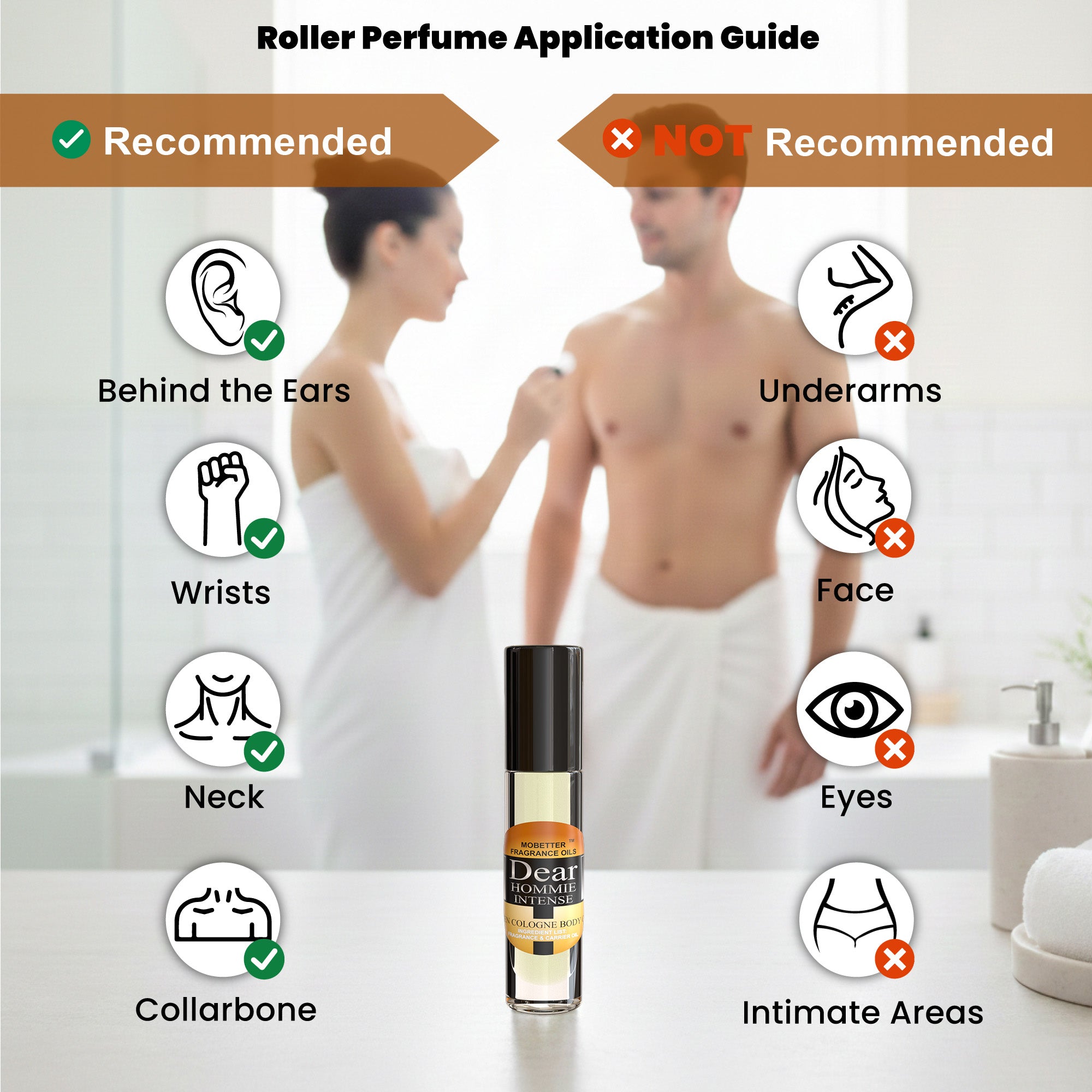 Image of Dear Hommie Intense Perfume Body Oil