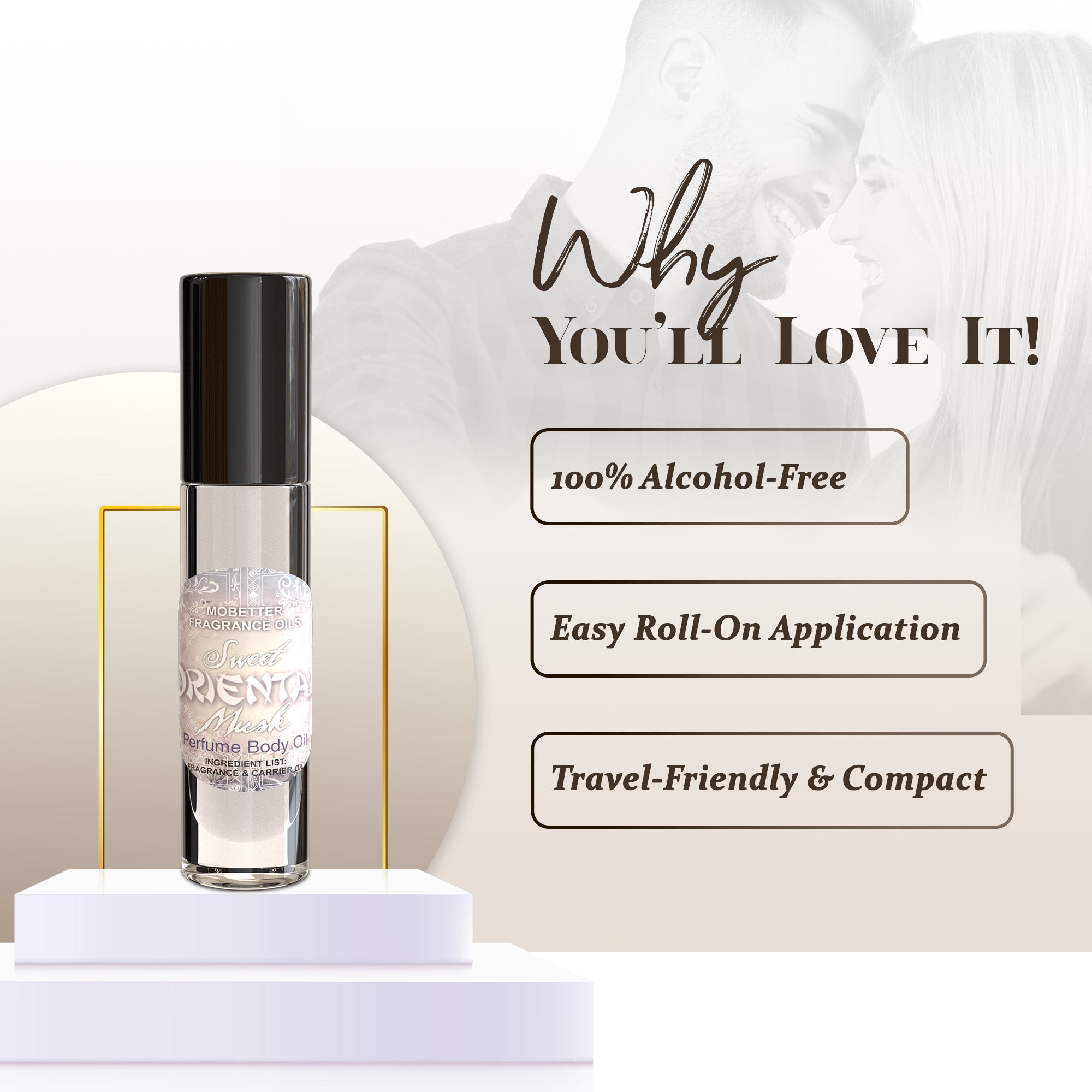 Image of Sweet Oriental Musk Perfume Body Oil