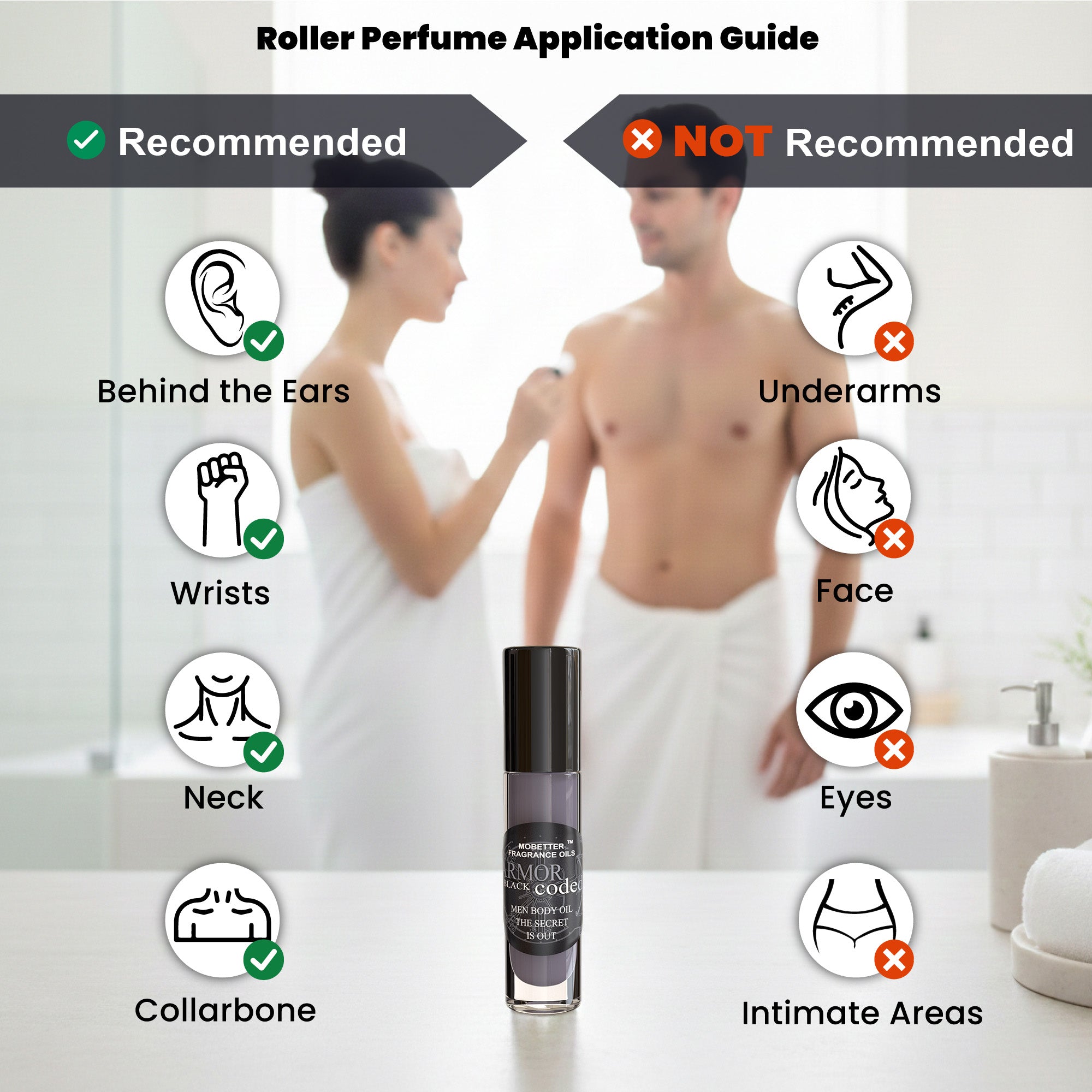 Image of Armor Black Coded Perfume Body Oil