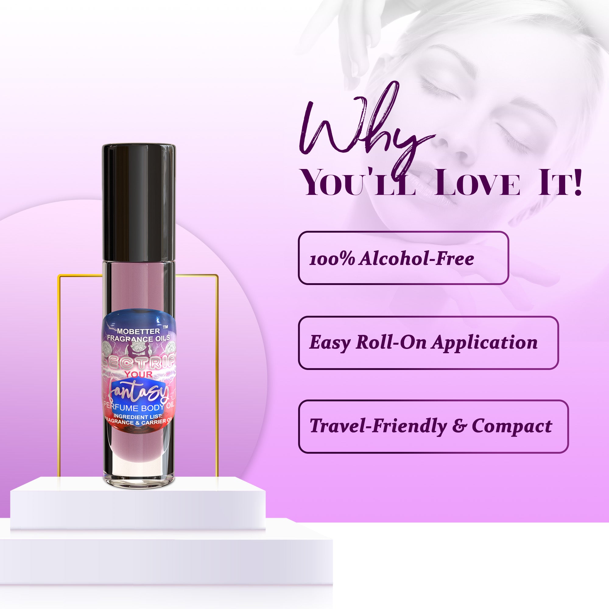 Image of Electrify Your Fantasy Perfume Body Oil