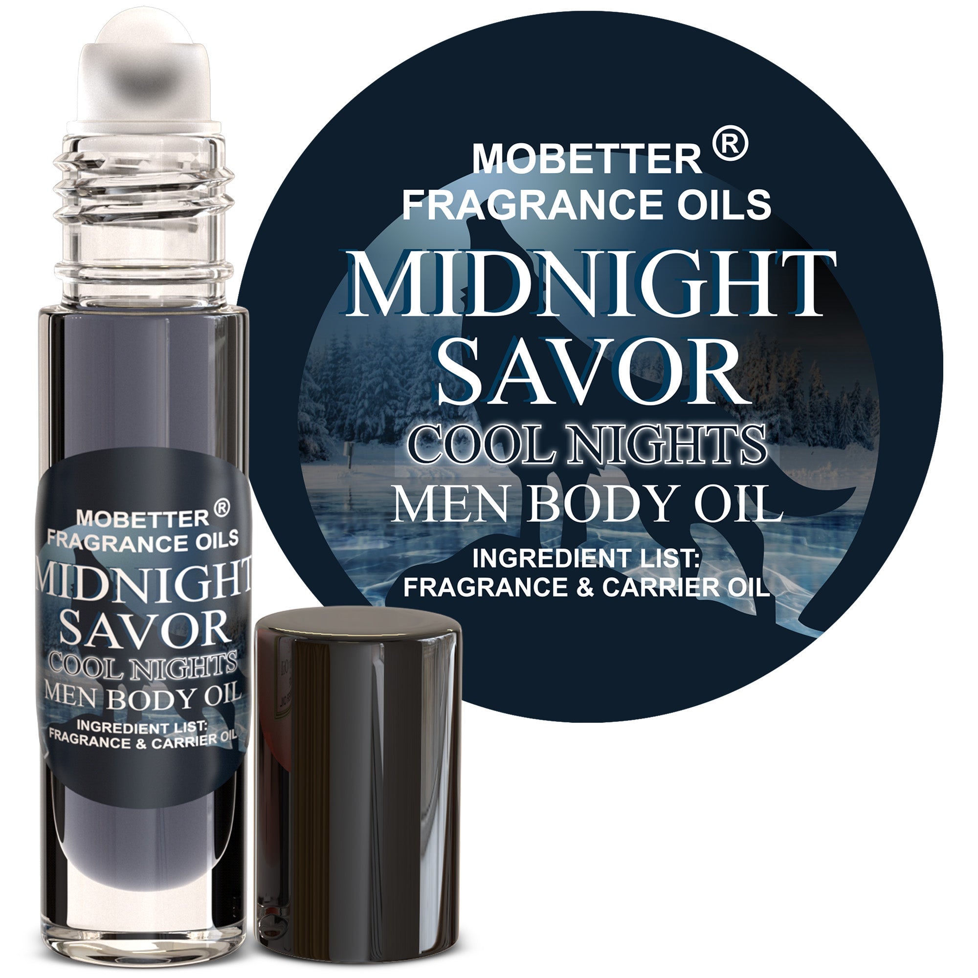 Image of Midnight Savor Cool Nights Perfume Body Oil