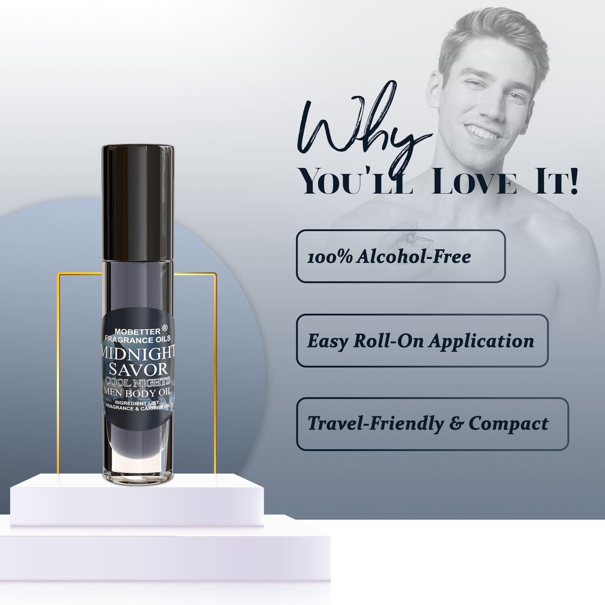 Image of Midnight Savor Cool Nights Perfume Body Oil