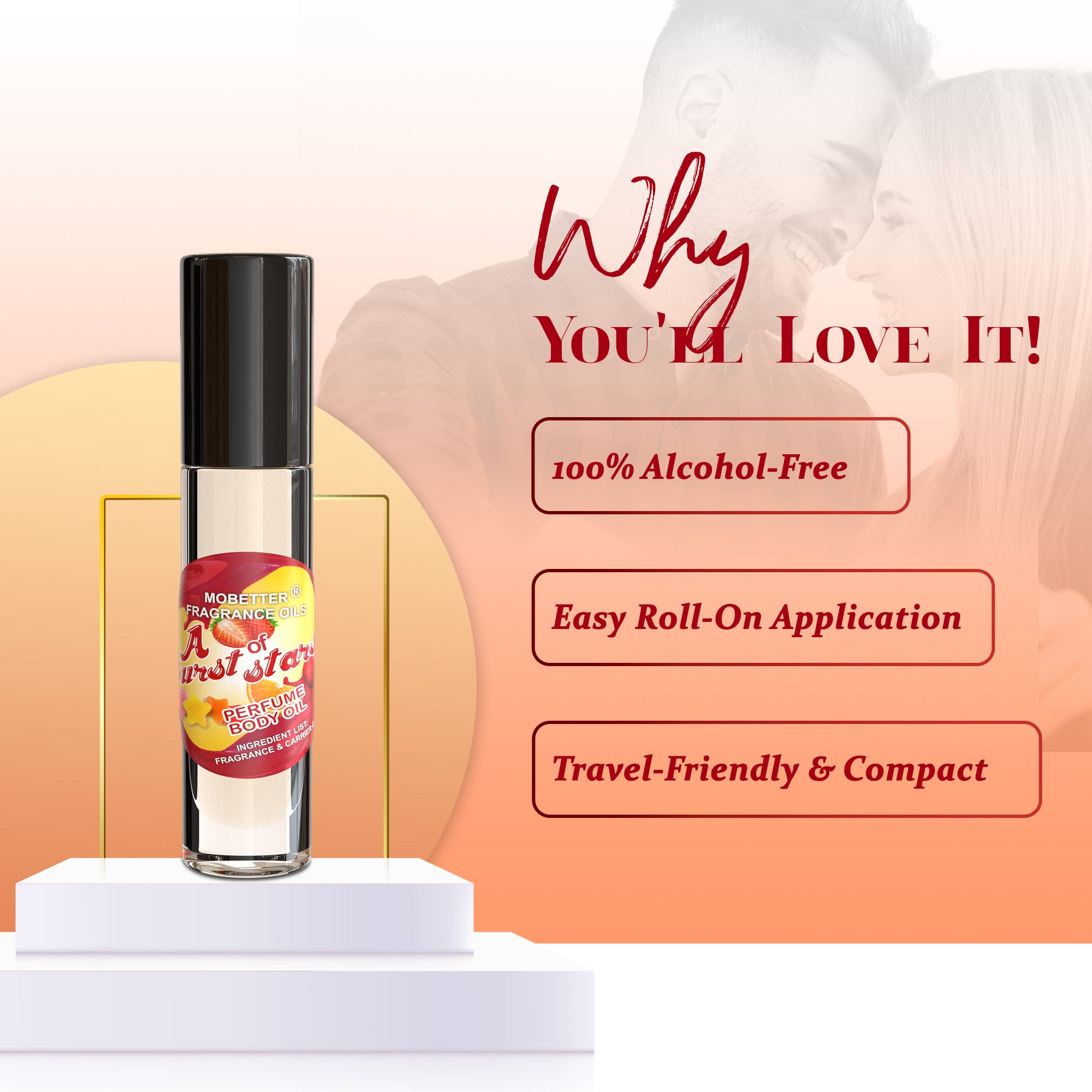 Image of A Burst of Stars Perfume Body Oil