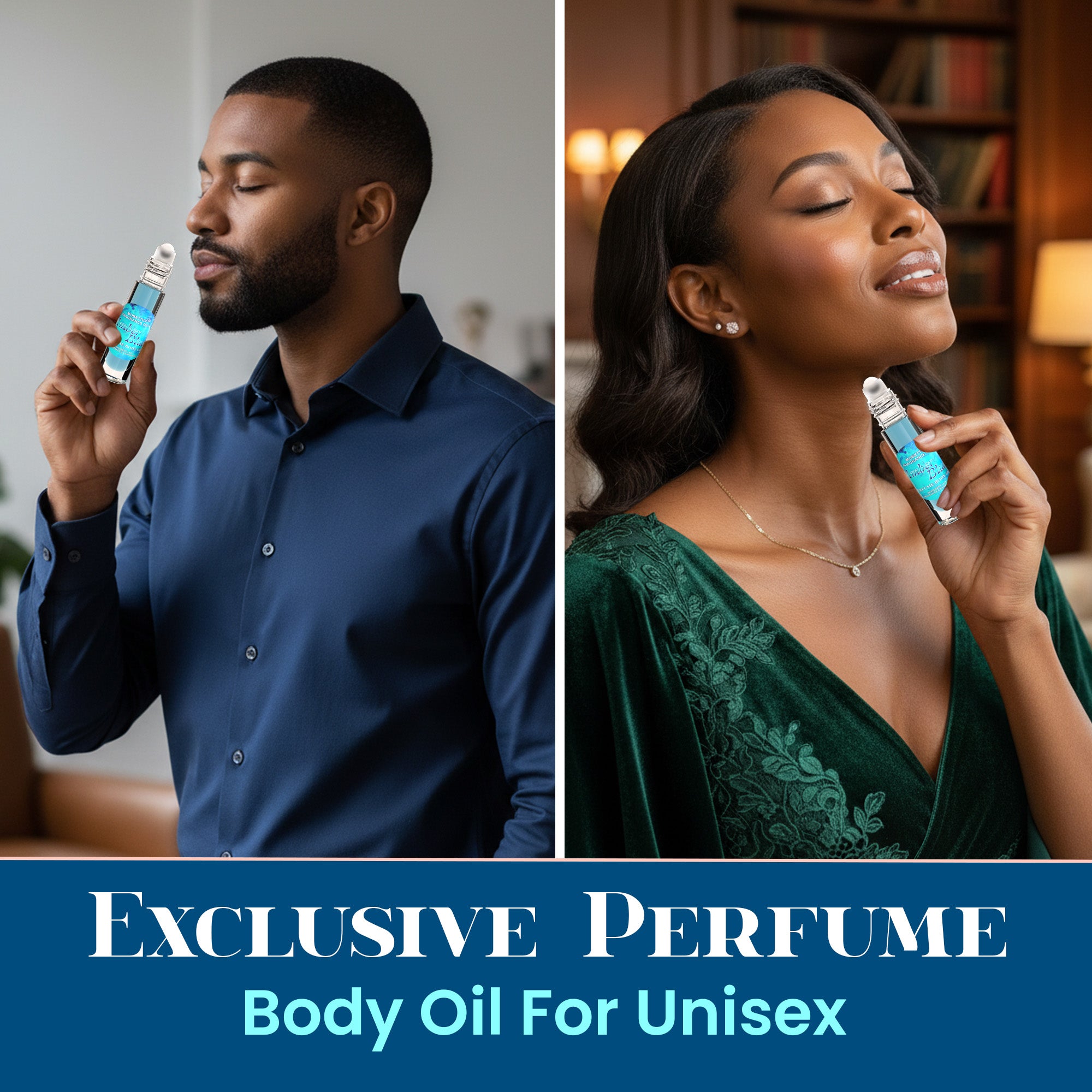 Image of Amber Blue Perfume Body Oil