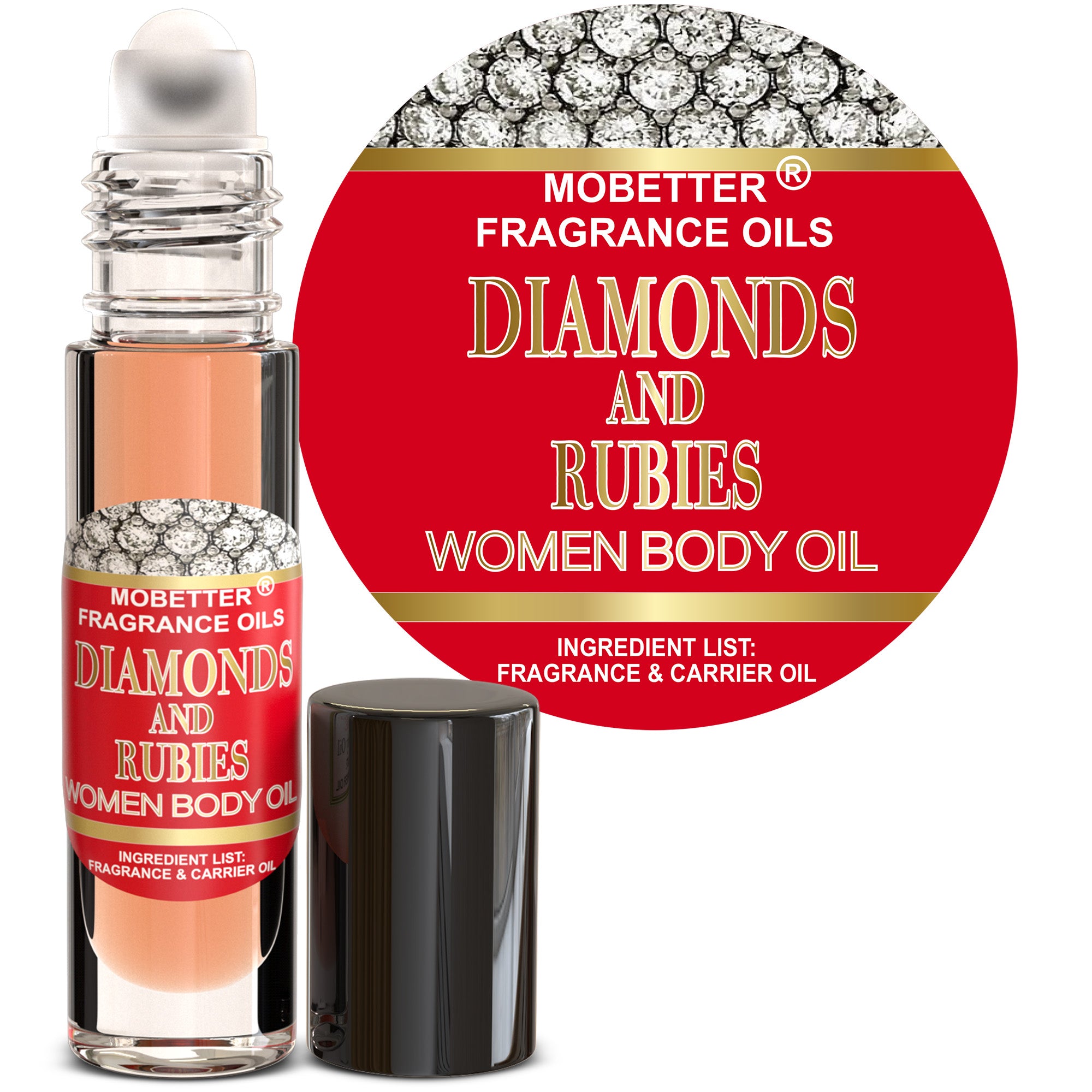 Image of Diamonds and Rubies Perfume Body Oil