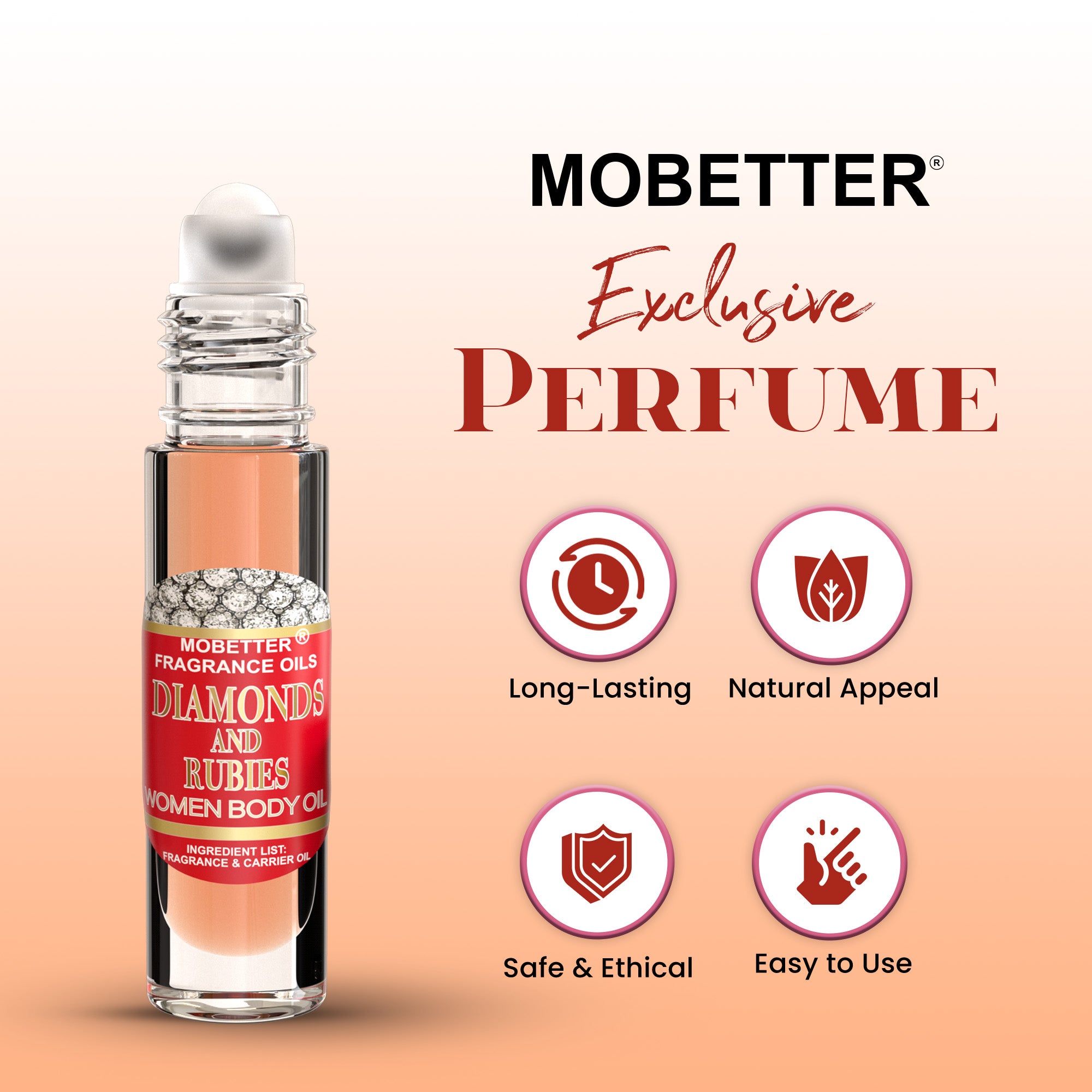 Image of Diamonds and Rubies Perfume Body Oil
