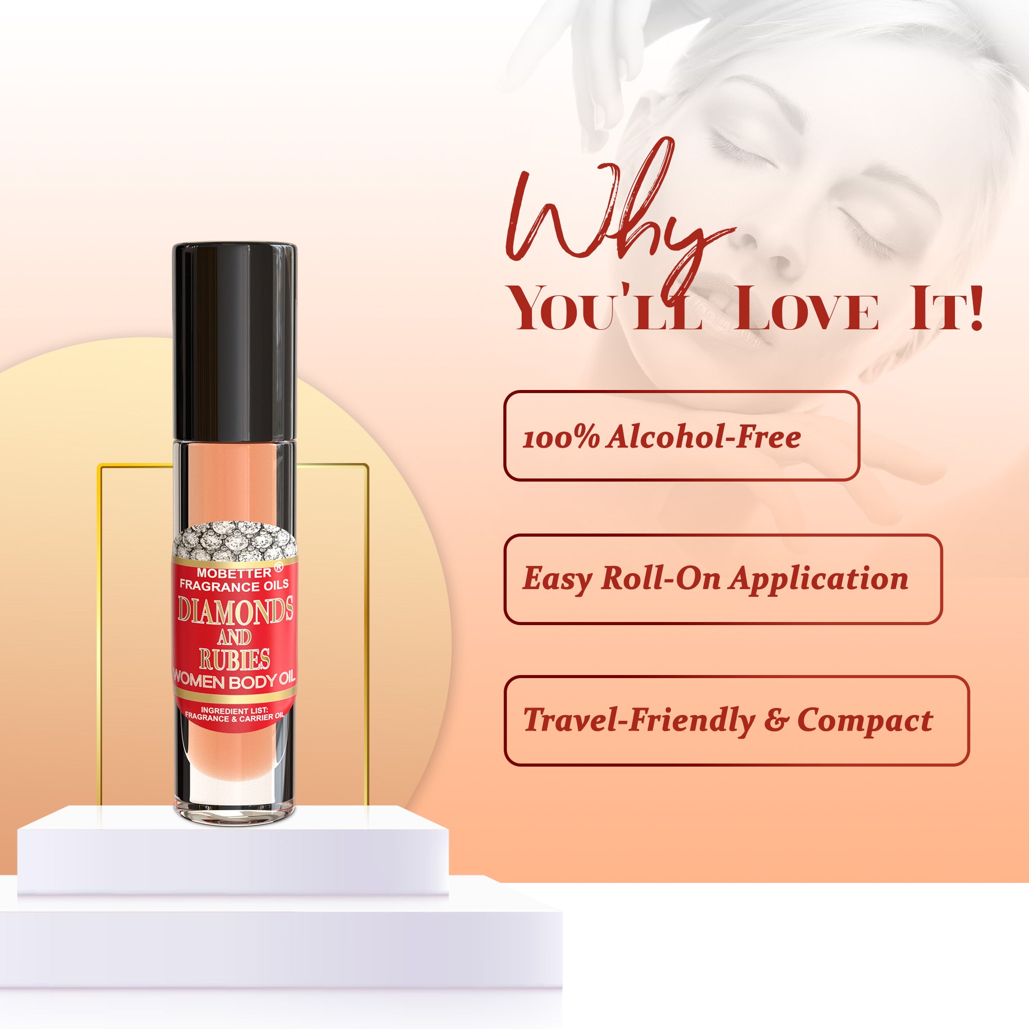 Image of Diamonds and Rubies Perfume Body Oil