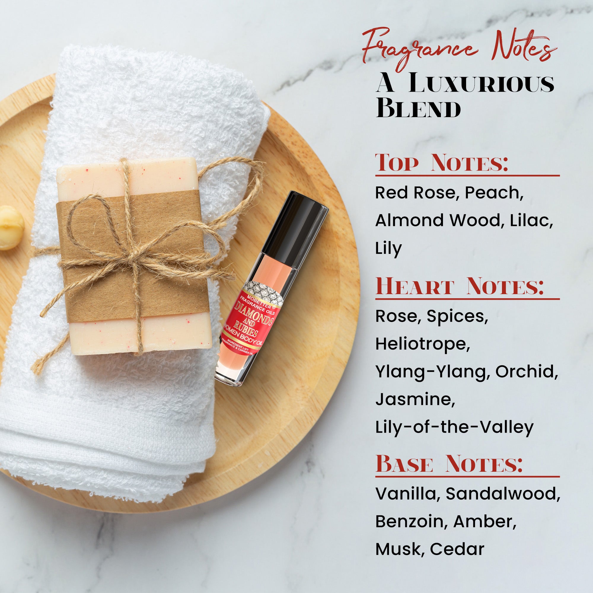 Image of Diamonds and Rubies Perfume Body Oil