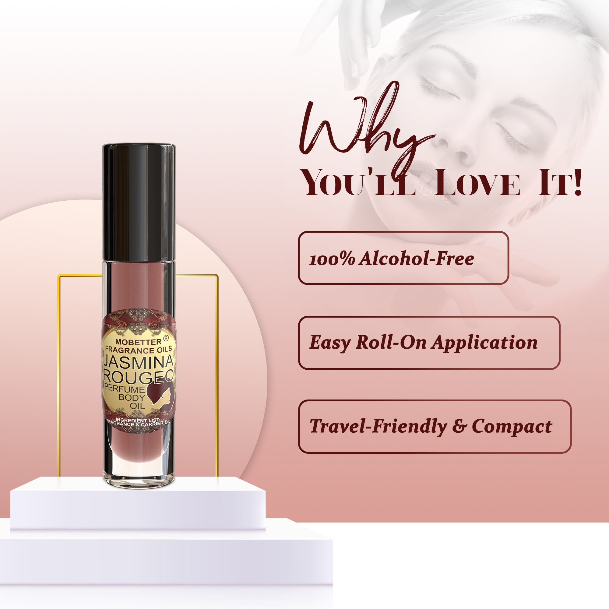 Image of Jasmina Rougeo Perfume Body Oil