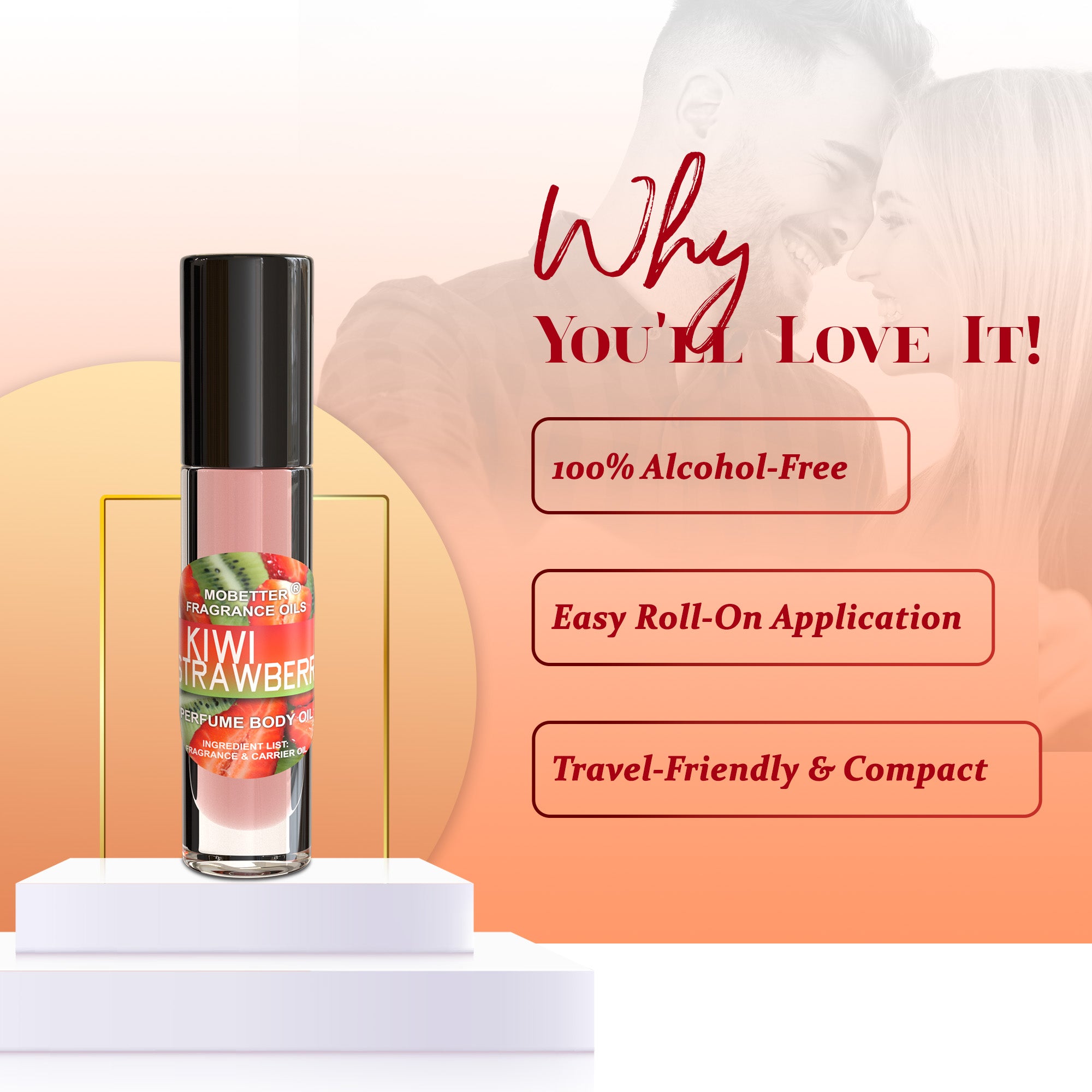 Image of Kiwi Strawberry Perfume Body Oil