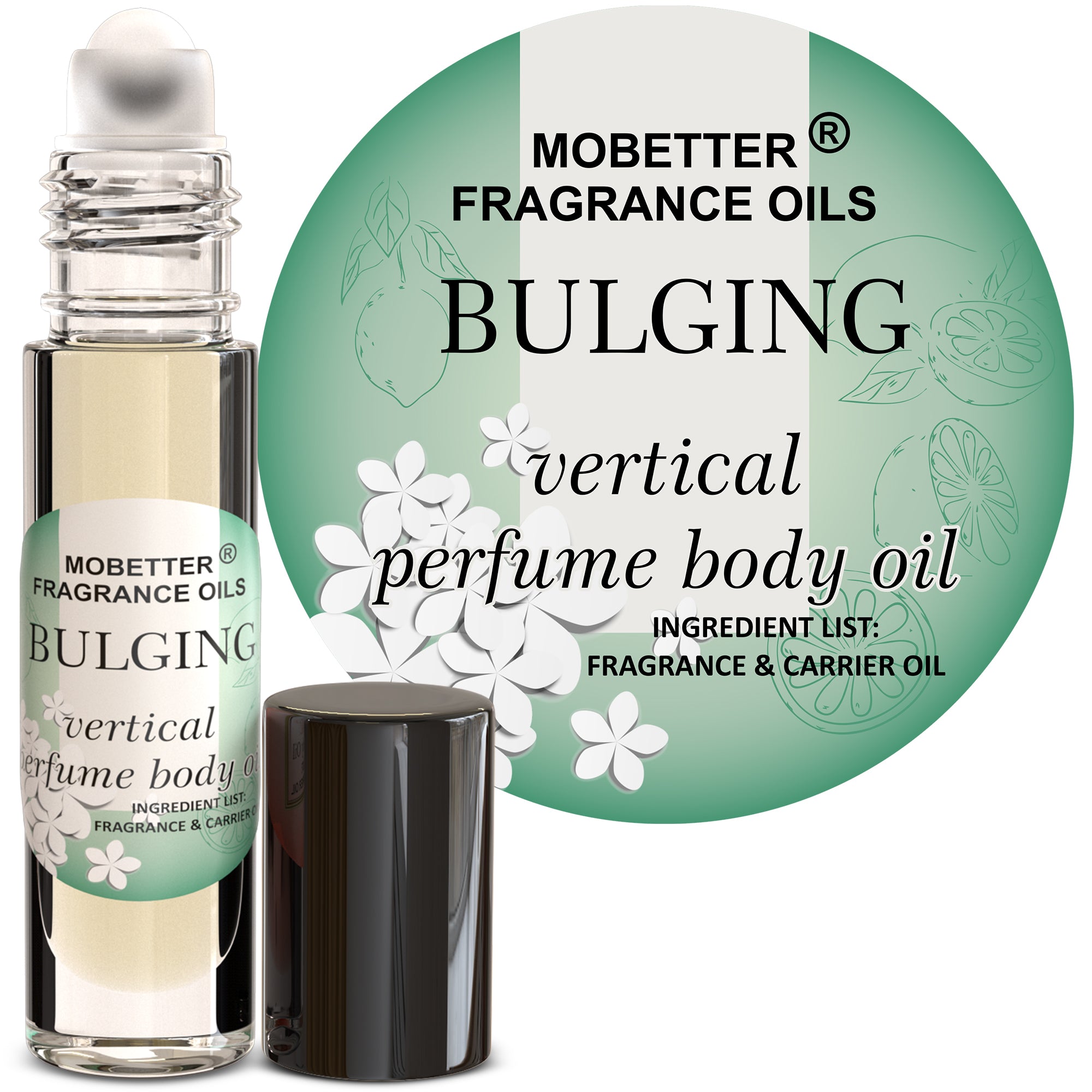 Image of Bulging Vertical Perfume Body Oil