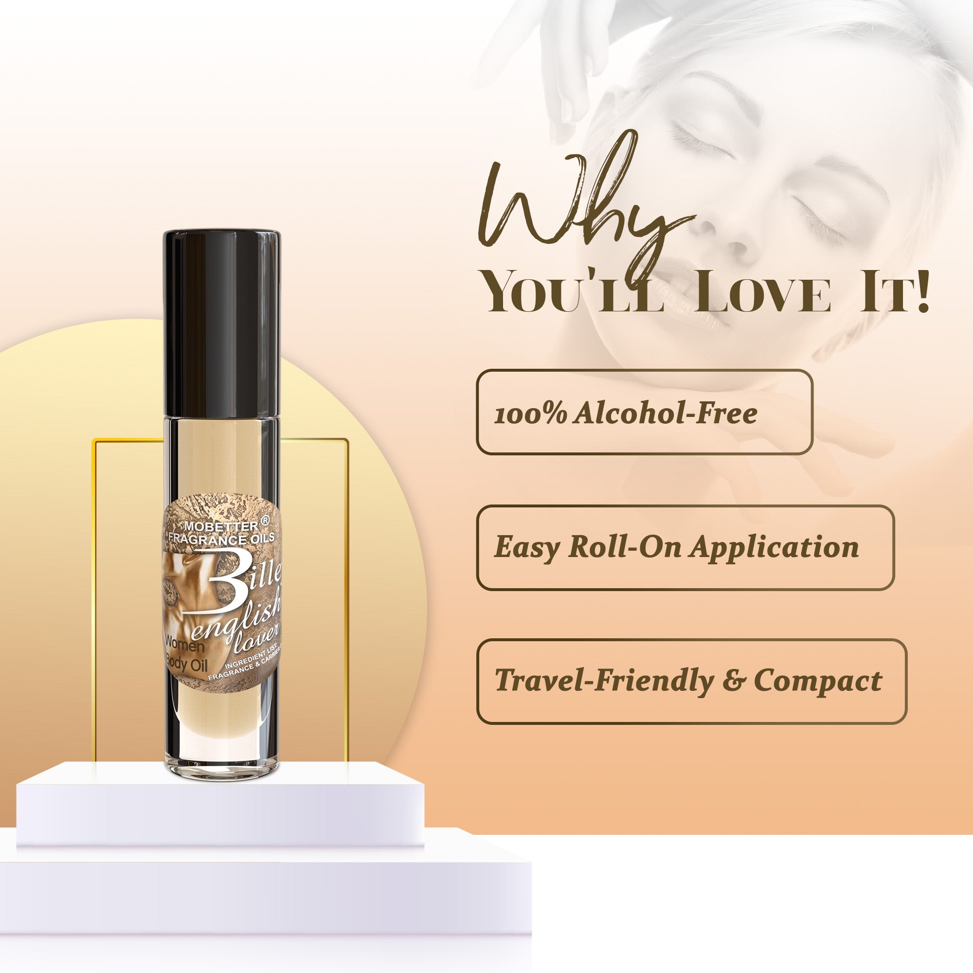 Image of Billey English Lover Perfume Body Oil