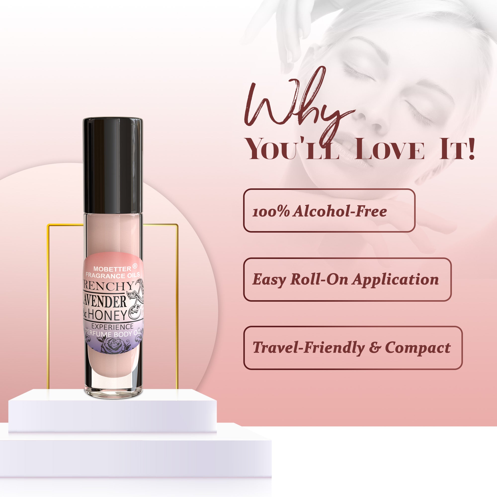Image of Frenchy A Lavender & Honey Experience Perfume Body Oil