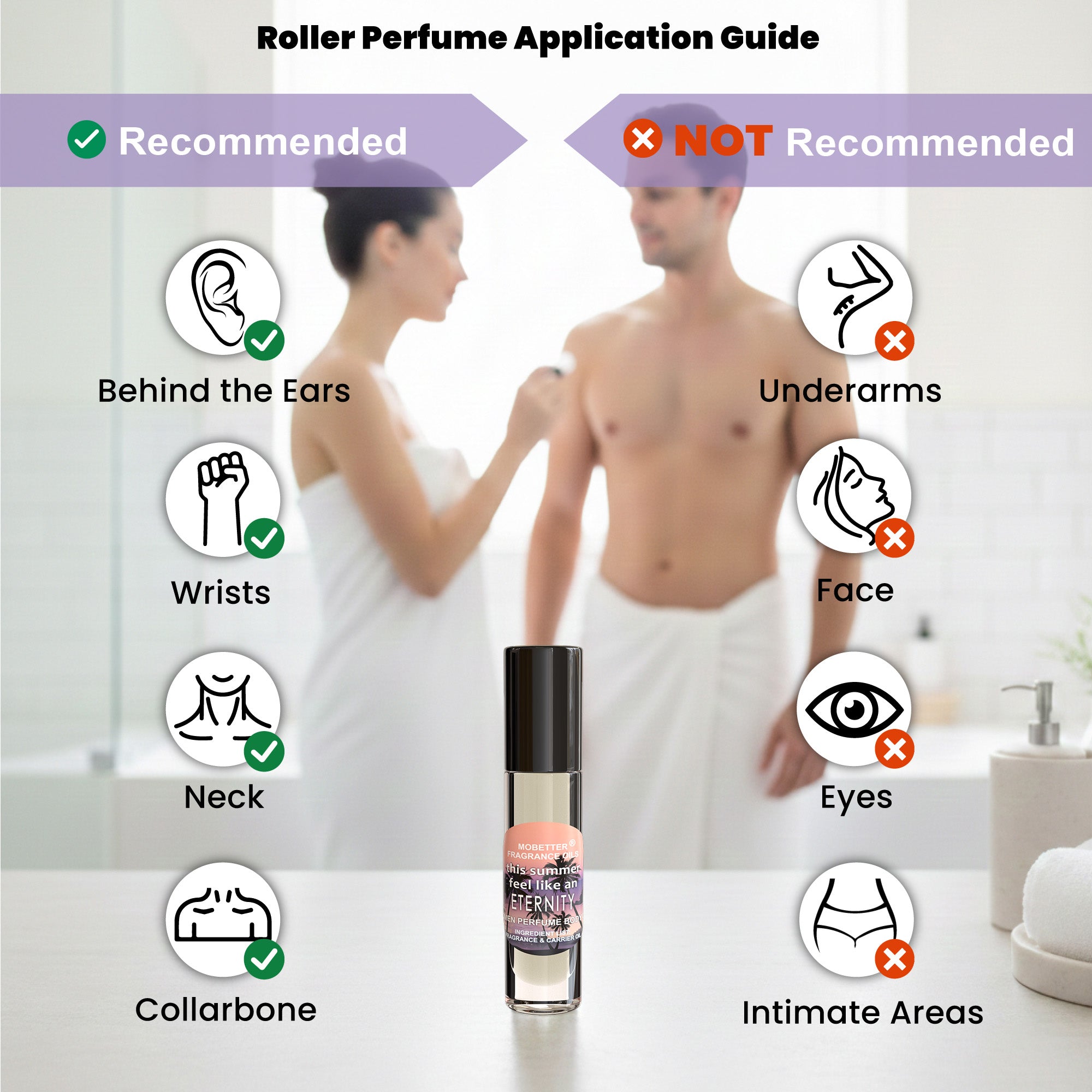 Image of This Summer Feel Like Eternity Perfume Body Oil