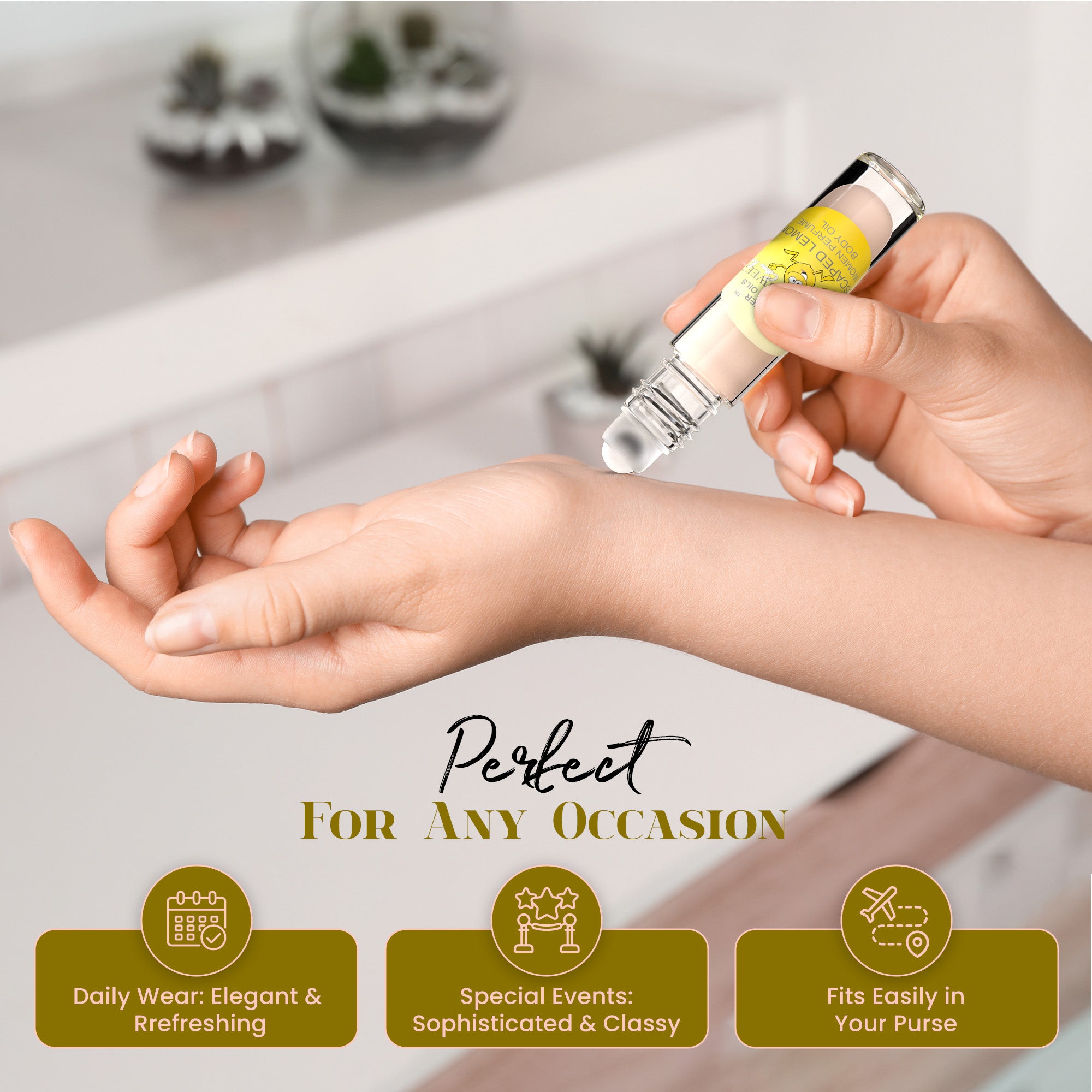 Image of Victory Sweet Citrus Run Escaped Lemon Perfume Body Oil