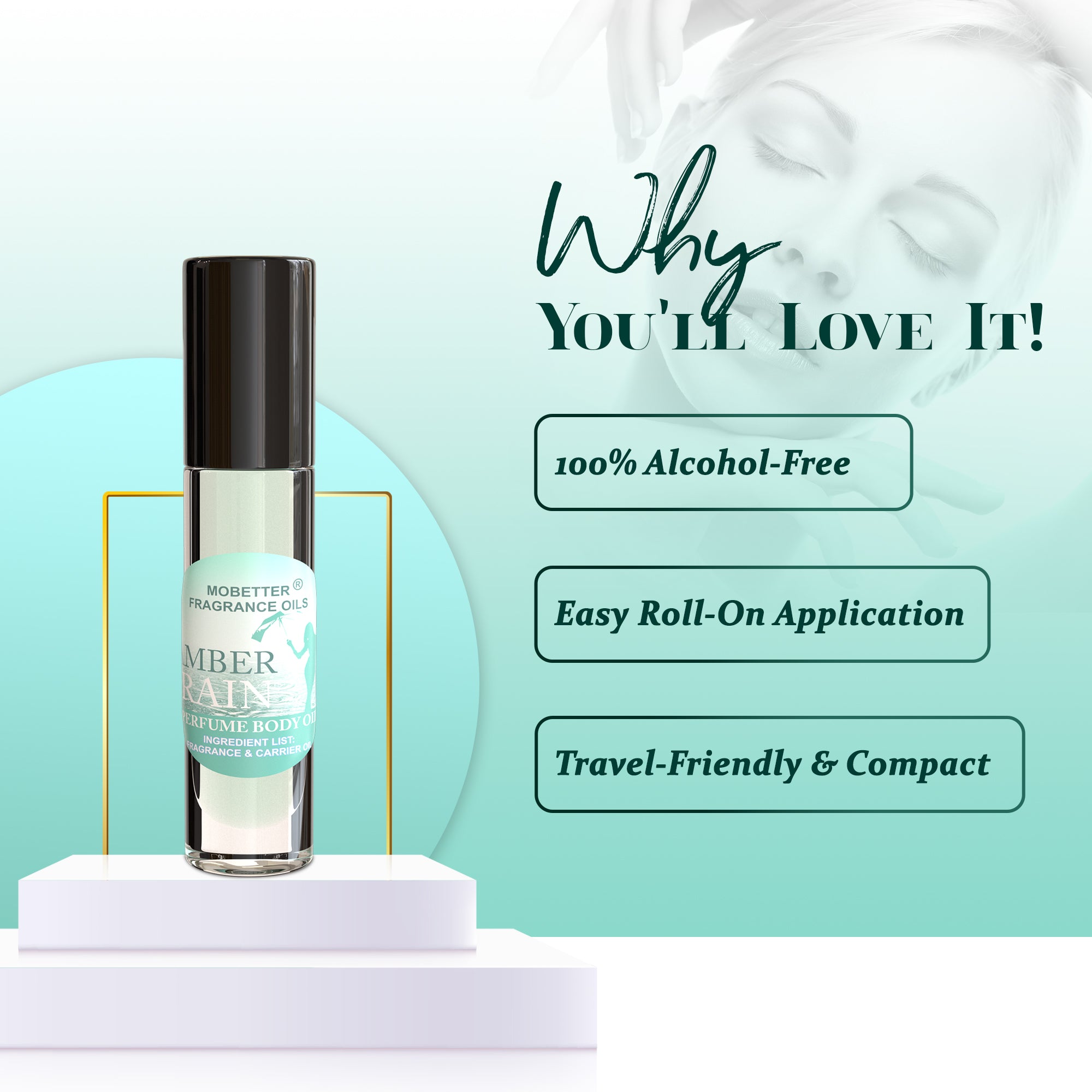 Image of Amber Rain Perfume Body Oil