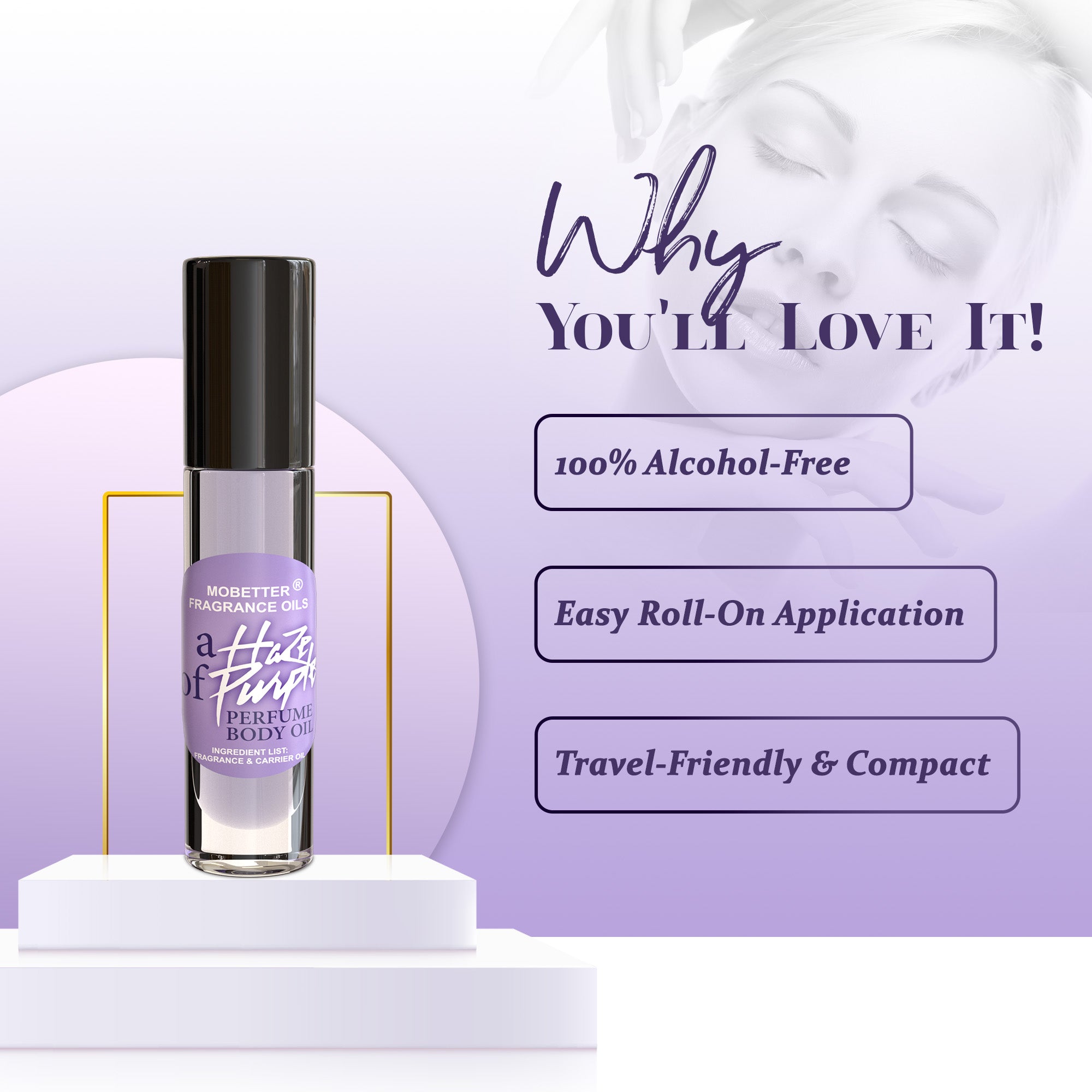 Image of A Haze of Purple Perfume Body Oil