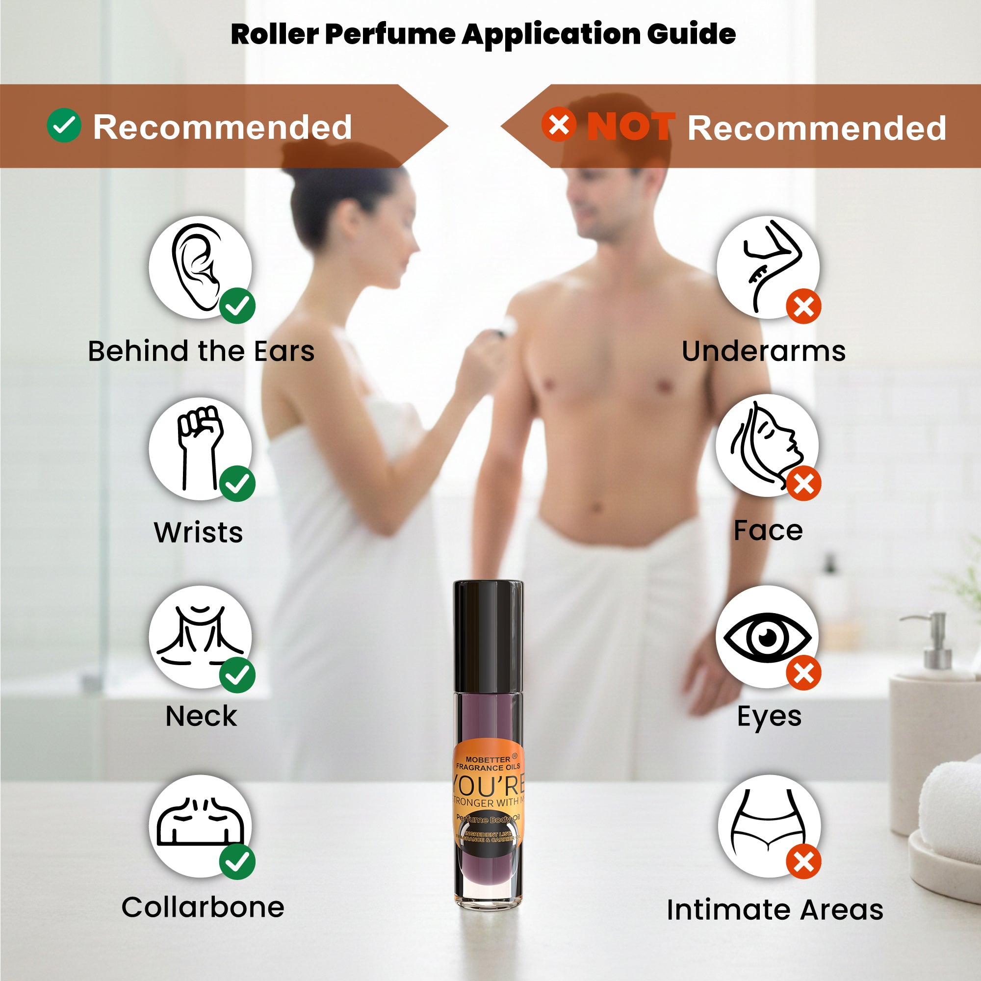 Image of You're Stronger With Me Perfume Body Oil