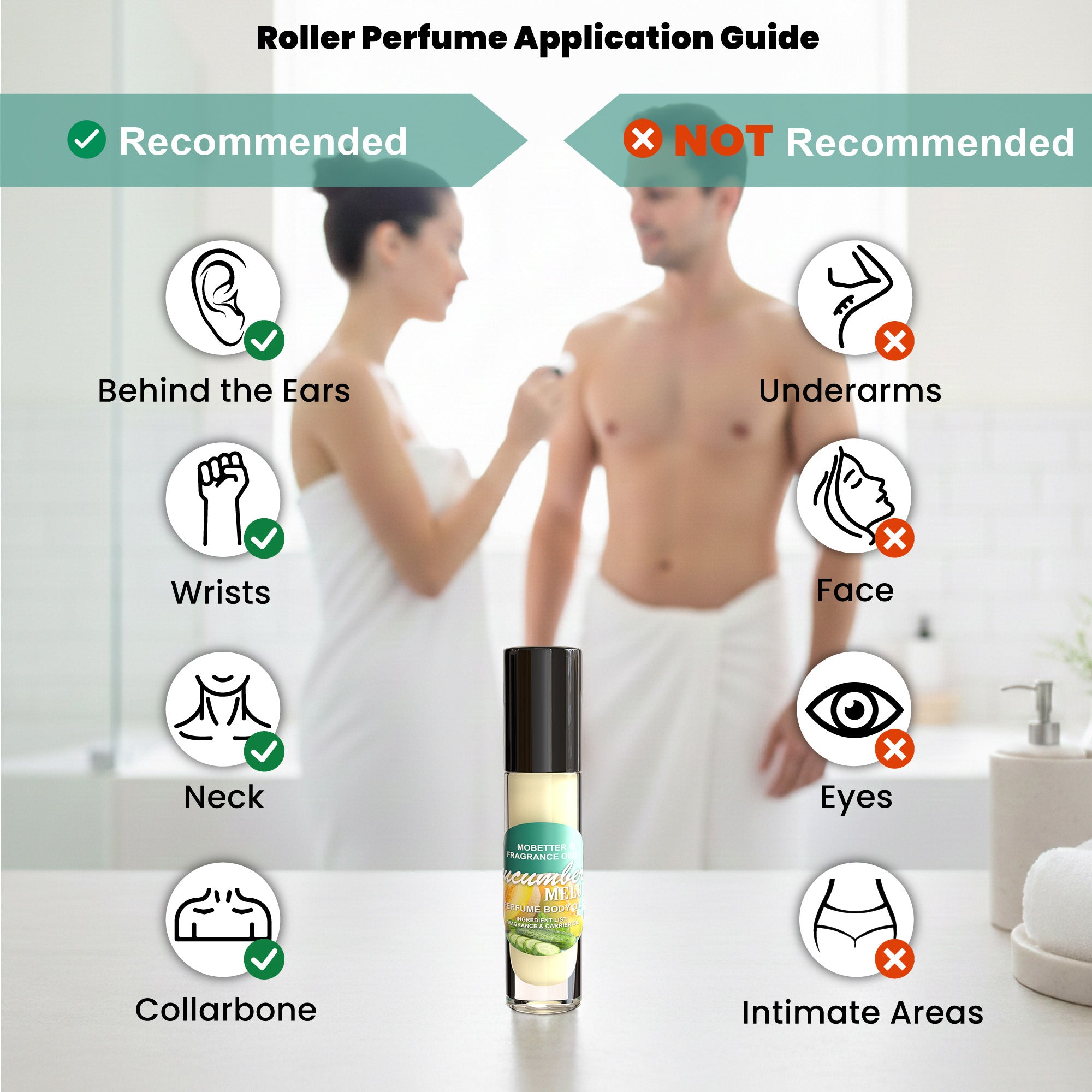 Image of Cucumber Melon Perfume Body Oil
