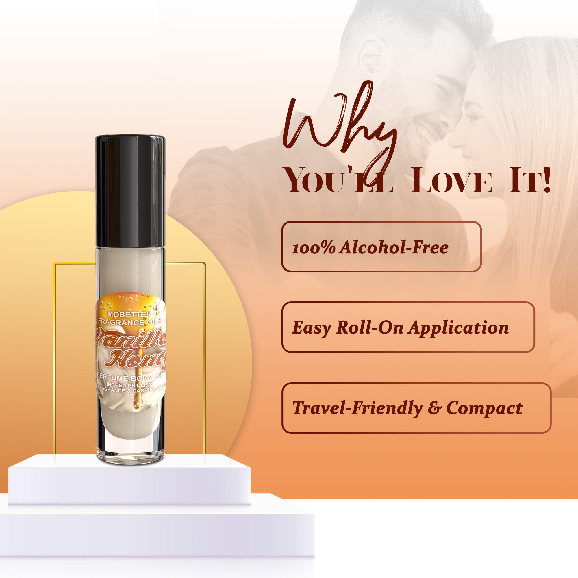 Image of Vanilla Honey Perfume Body Oil