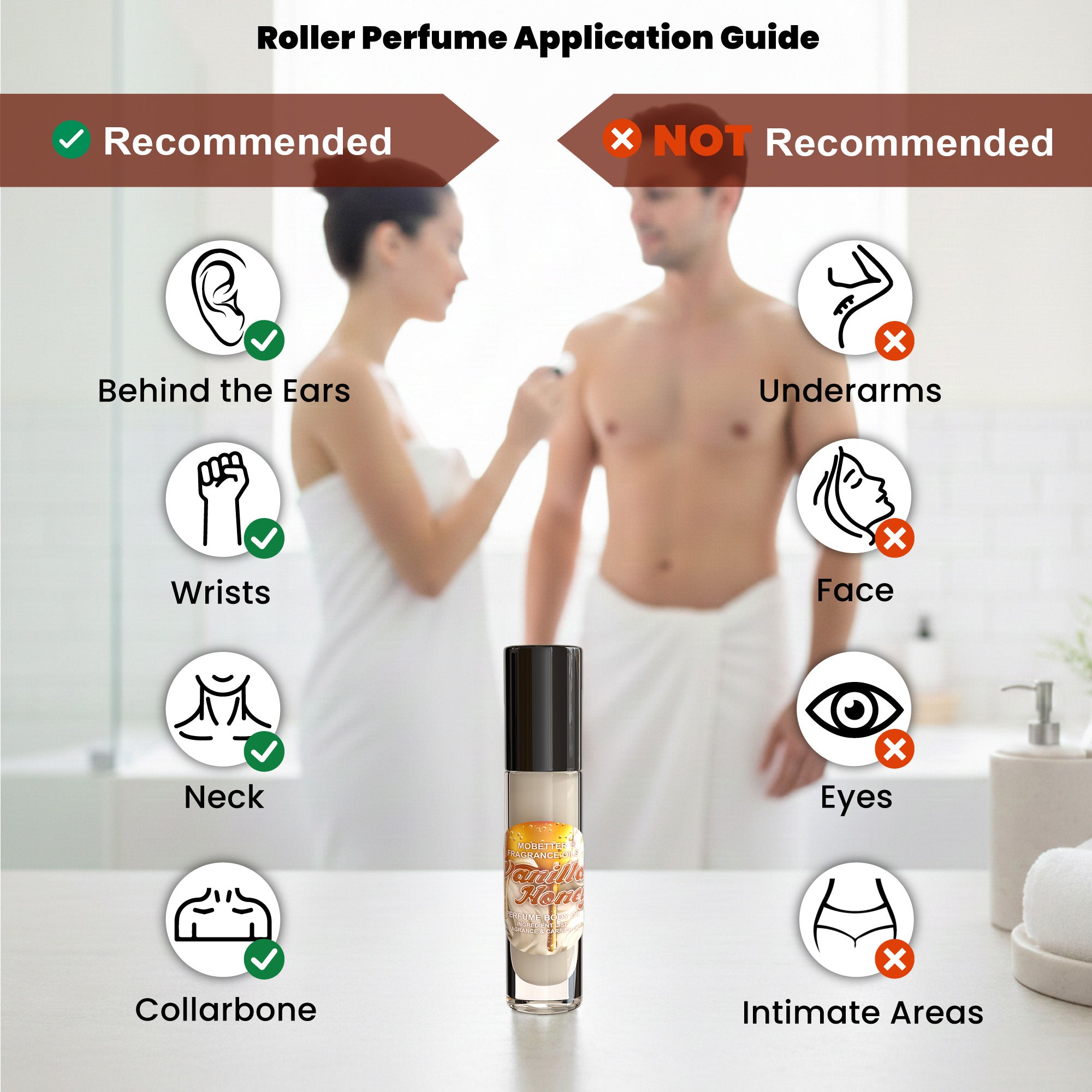 Image of Vanilla Honey Perfume Body Oil