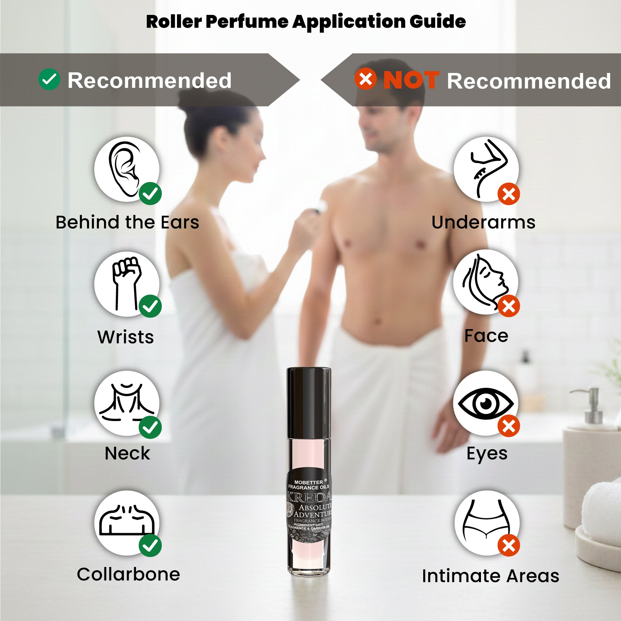 Image of Kreda Absolute Adventures Perfume Body Oil