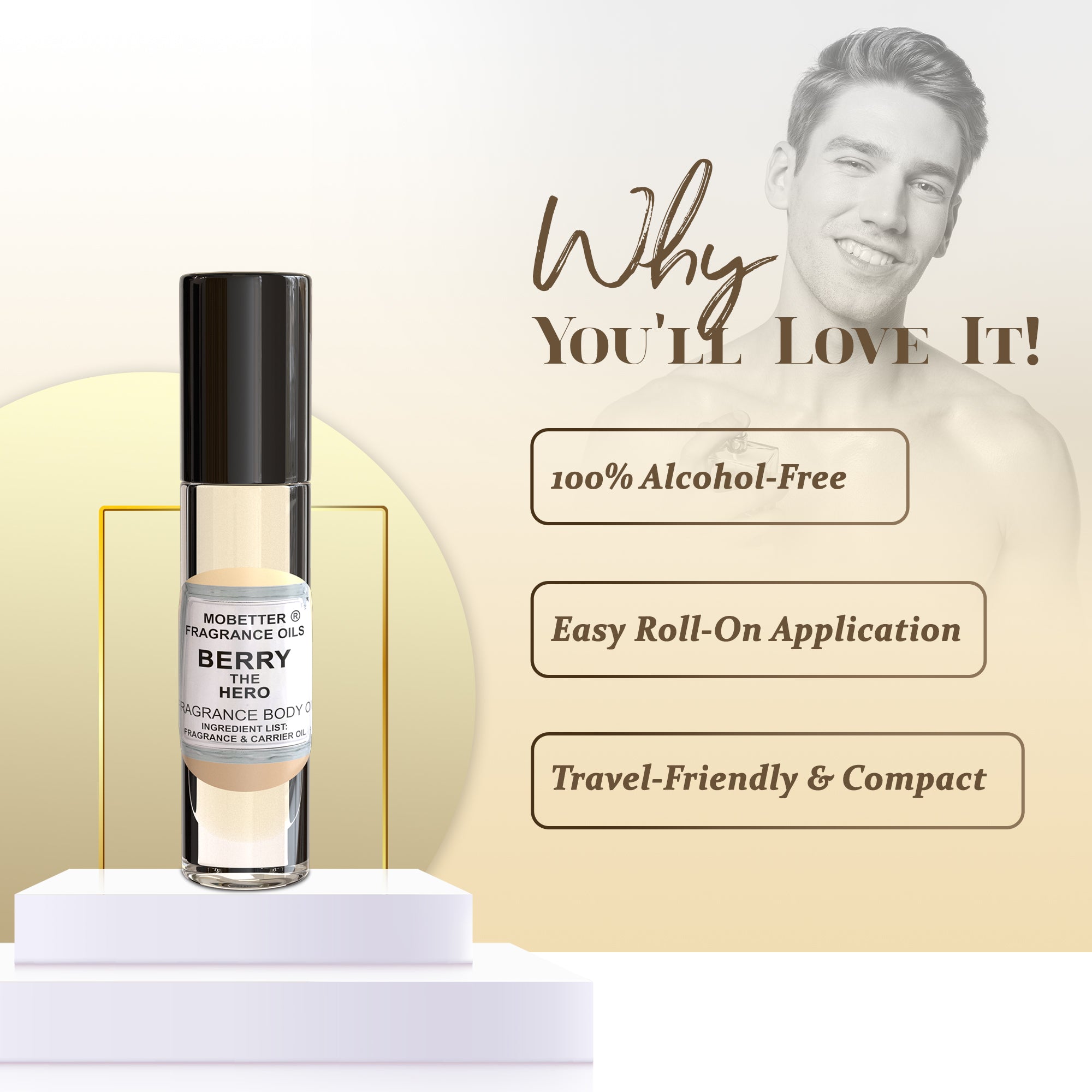 Image of Berry The Hero Perfume Body Oil