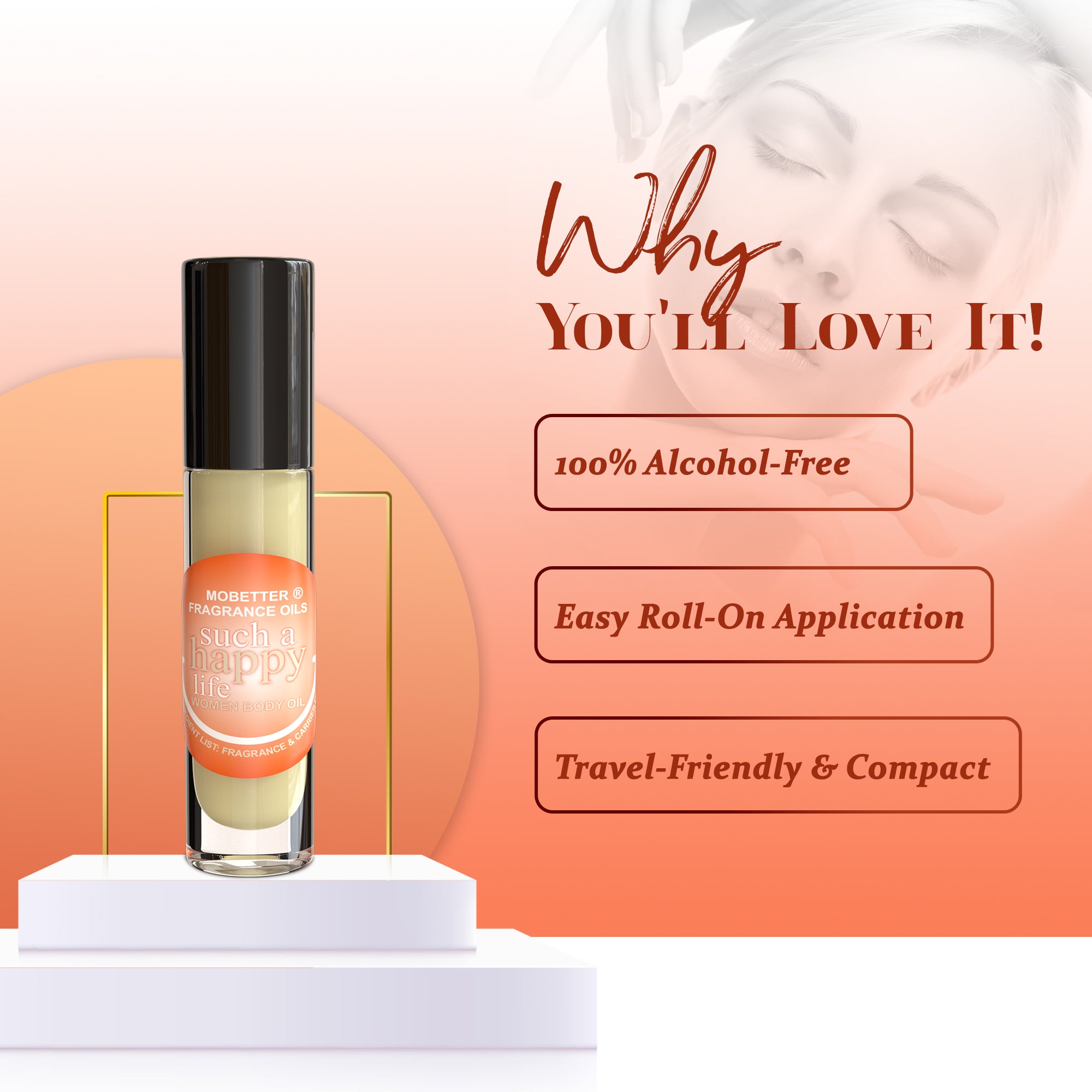 Image of Such a Happy Life Perfume Body Oil Women