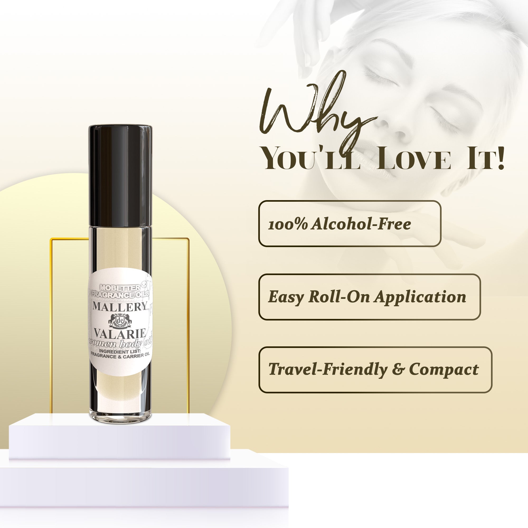 Image of Mallery de Valarie Perfume Body Oil
