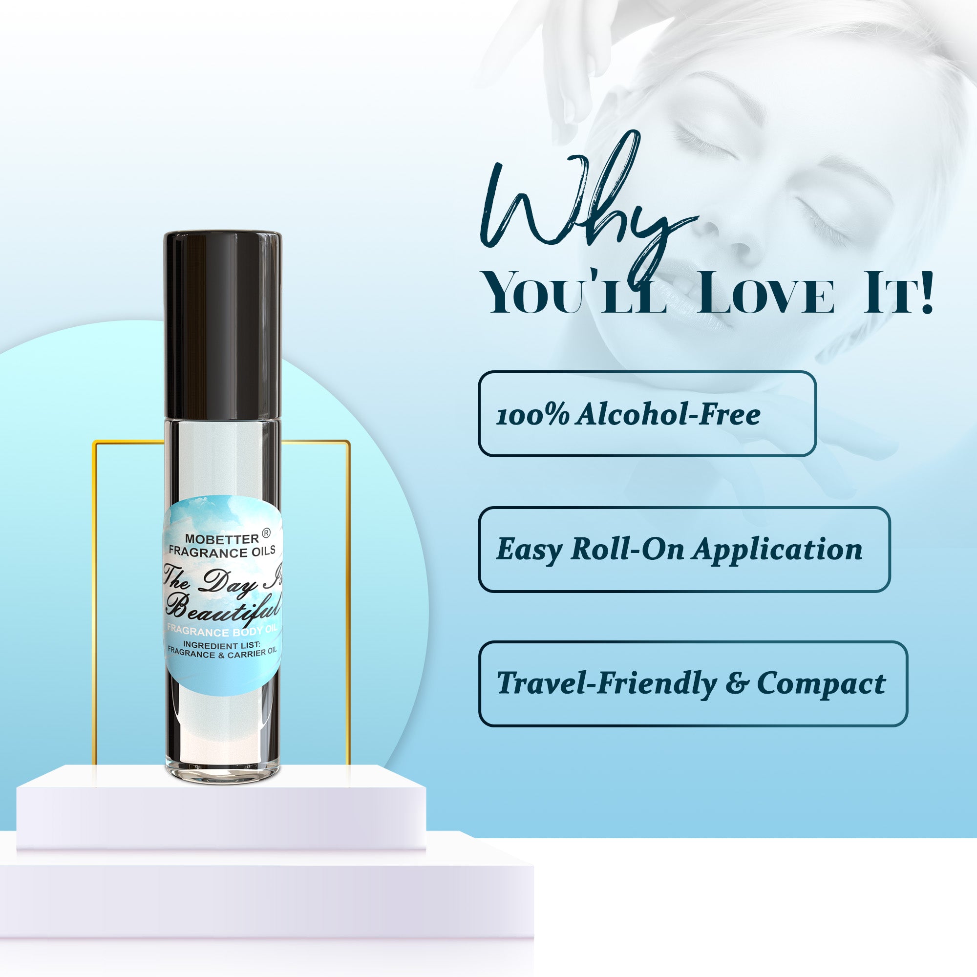 Image of The Day is Beautiful Perfume Body Oil
