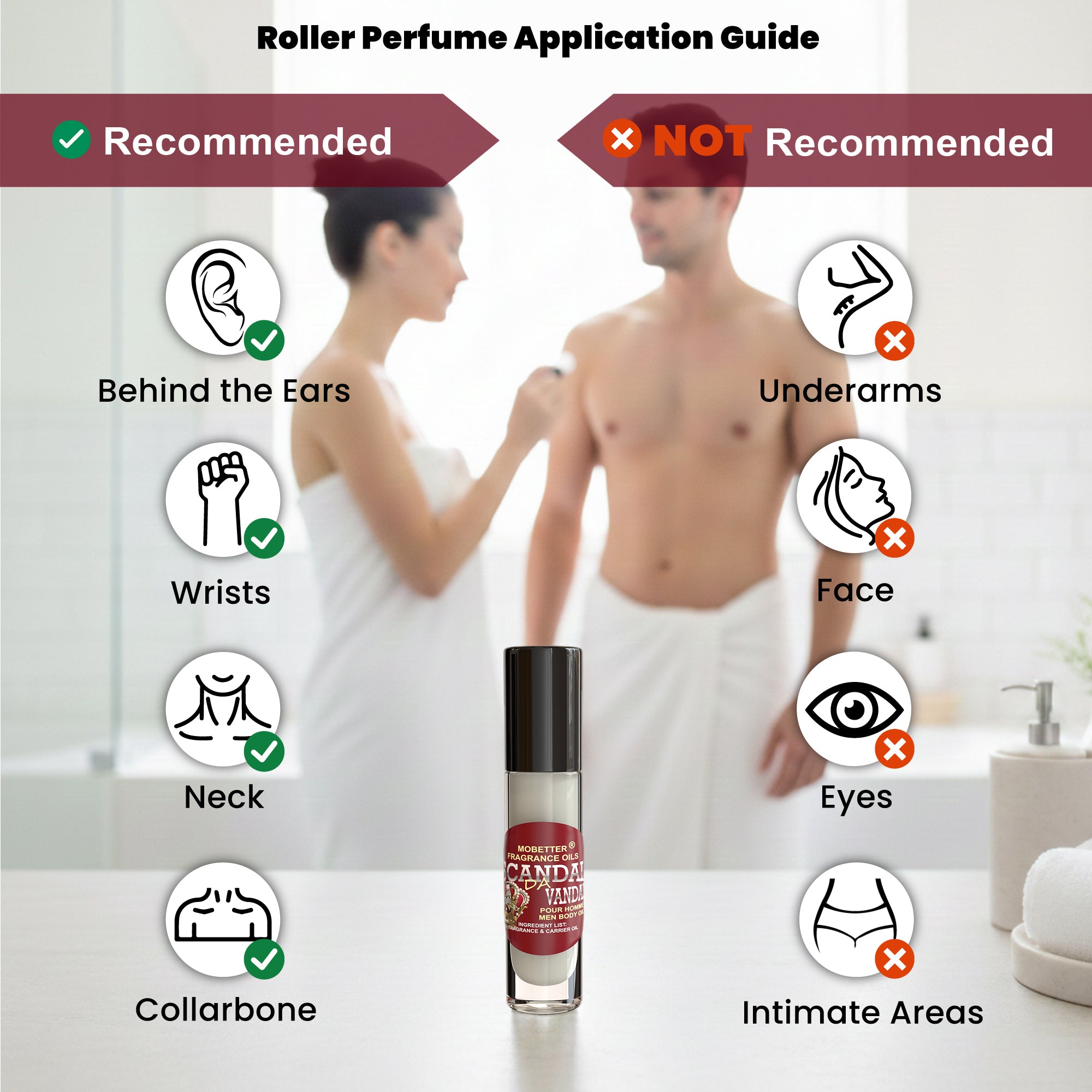Image of Scandal Da Vandal Pour Homme Perfume Body Oil