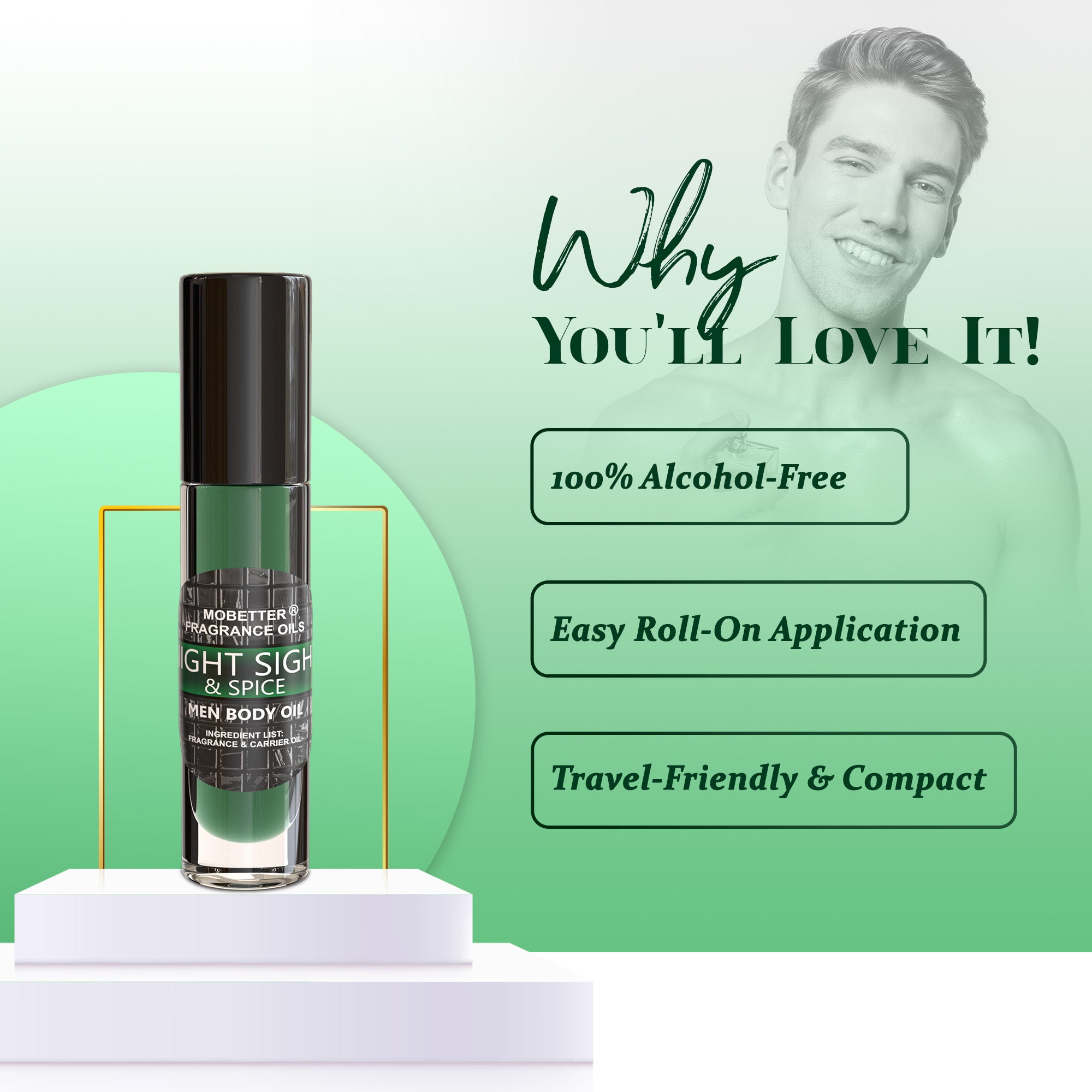 Image of Night Sight & Spice Perfume Body Oil