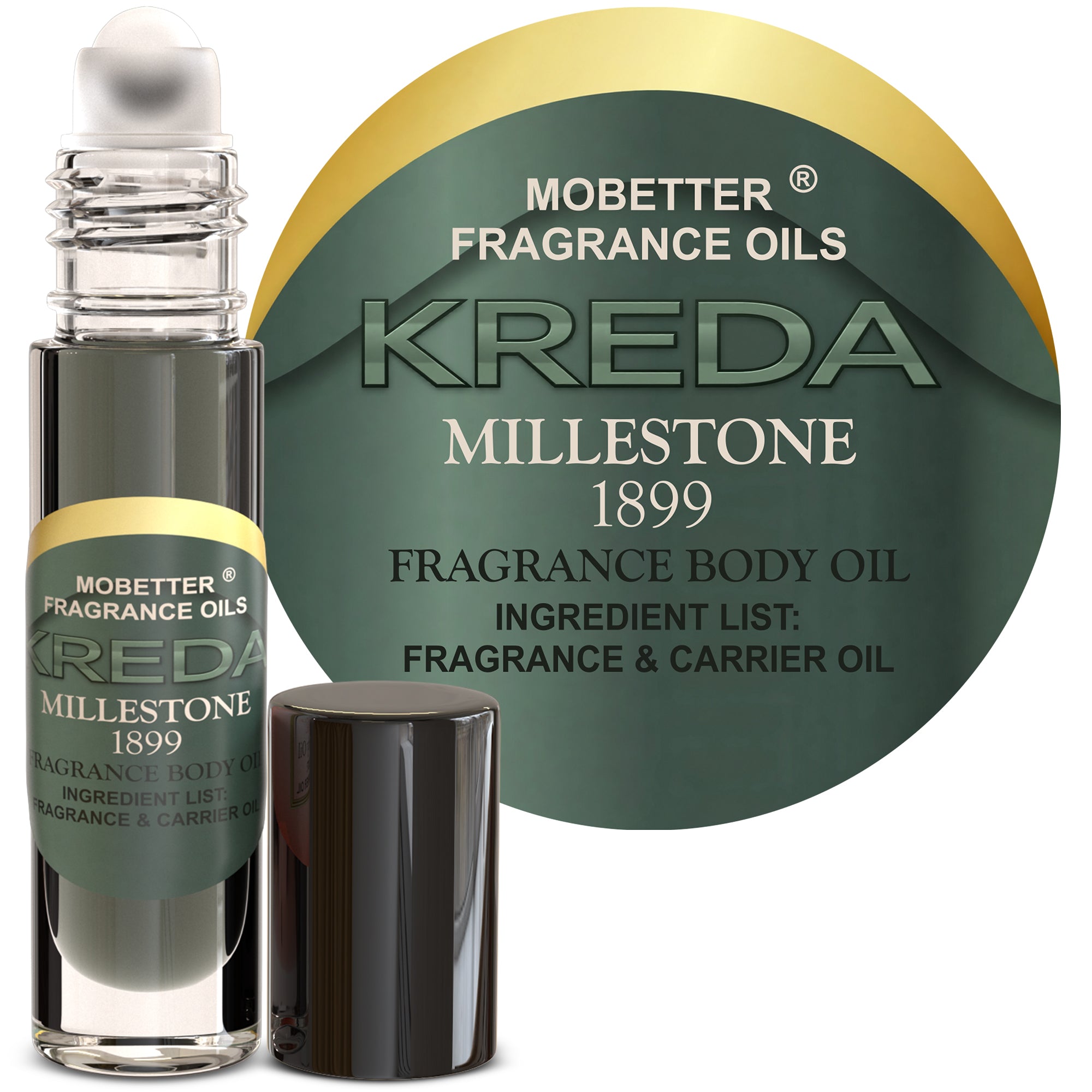 Image of Kreda Millestone 1899 Perfume Body Oil