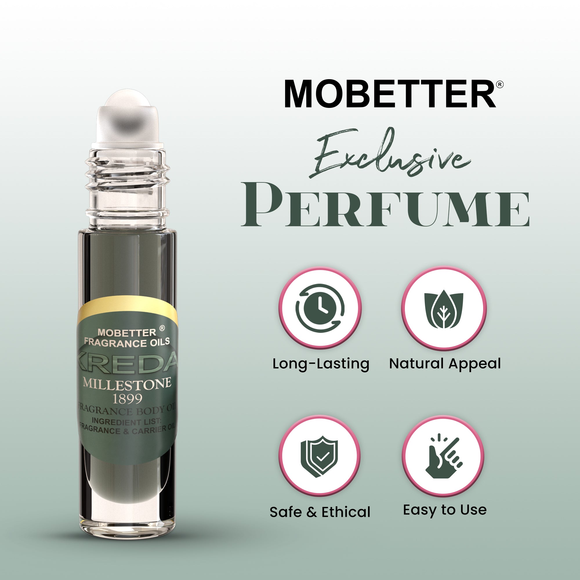 Image of Kreda Millestone 1899 Perfume Body Oil