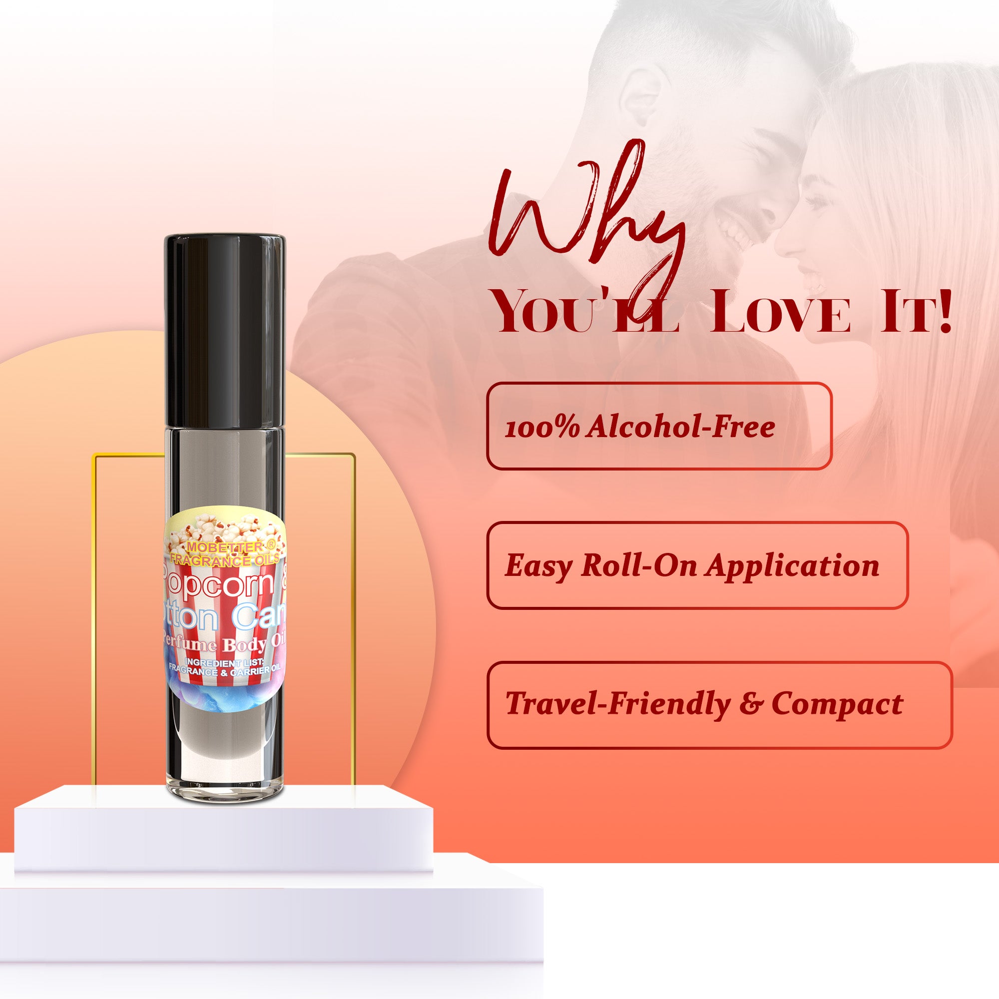 Image of Popcorn & Cotton Candy Perfume Body Oil